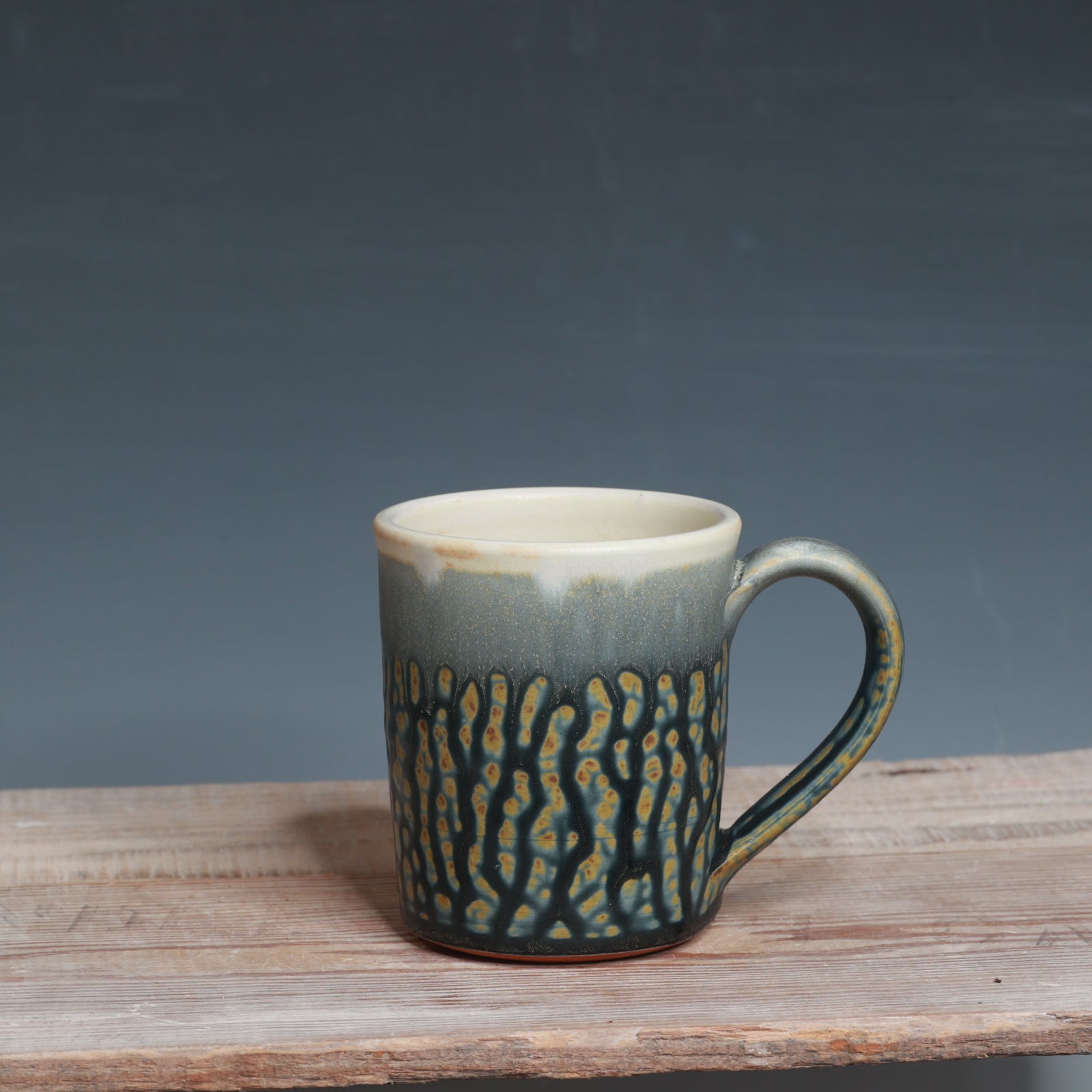 Blue Ash mug 10-11 oz.
