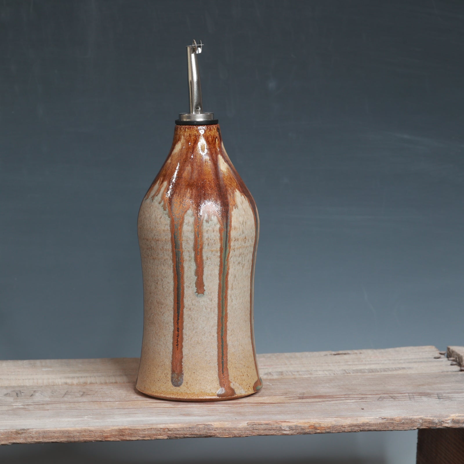 Copper Ore over Winter Wood Oil Dispenser