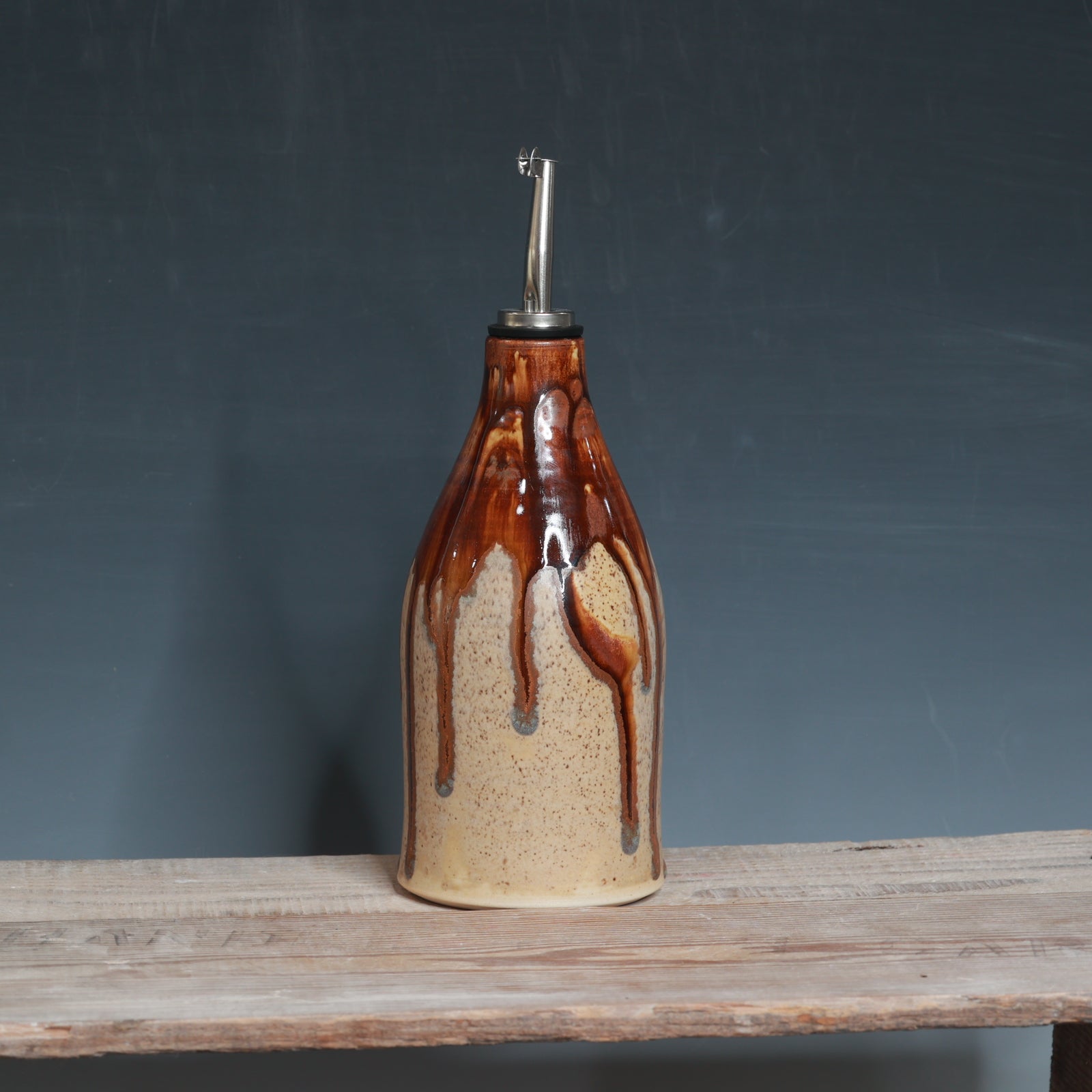 Copper Ore over Winter Wood Oil Dispenser