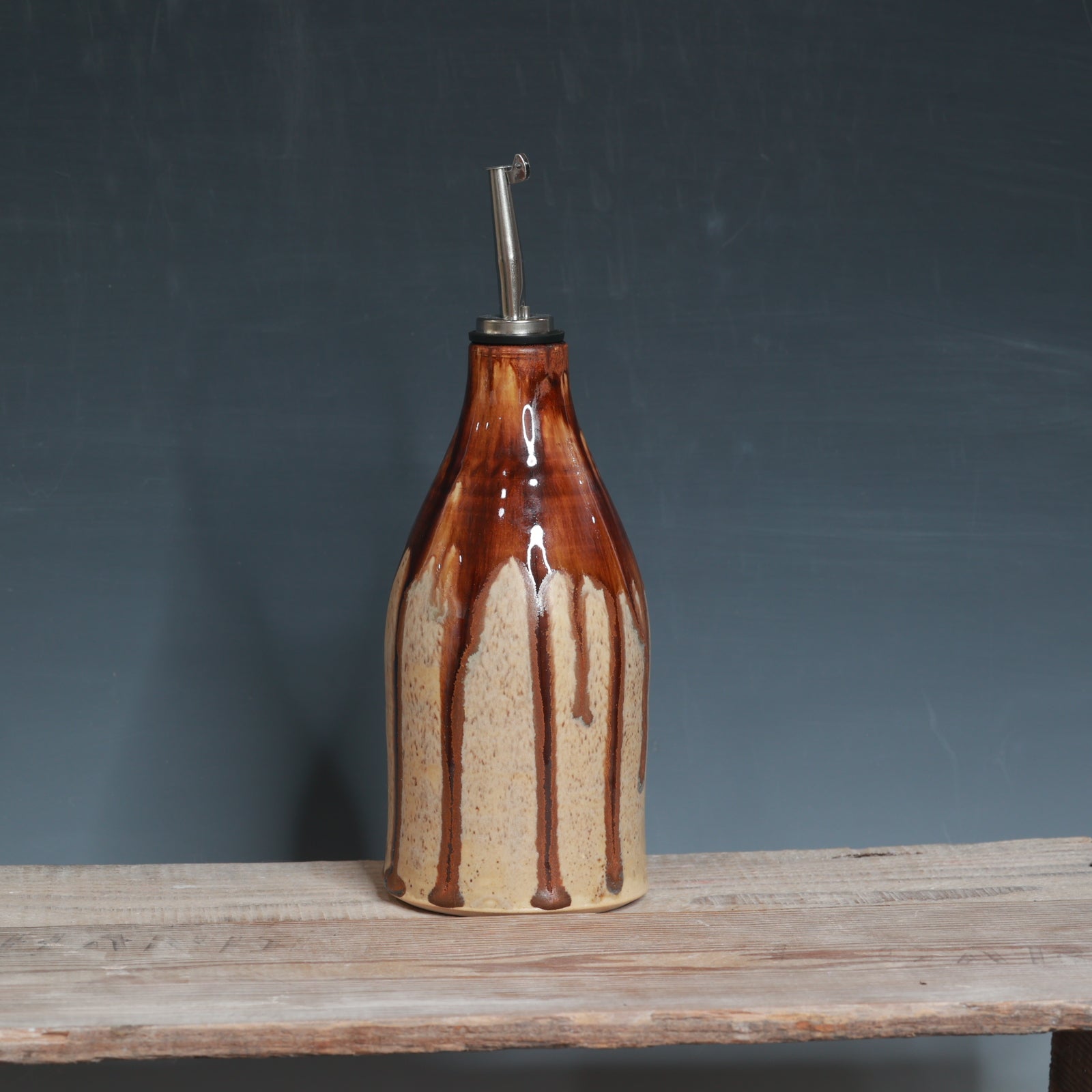 Copper Ore over Winter Wood Oil Dispenser