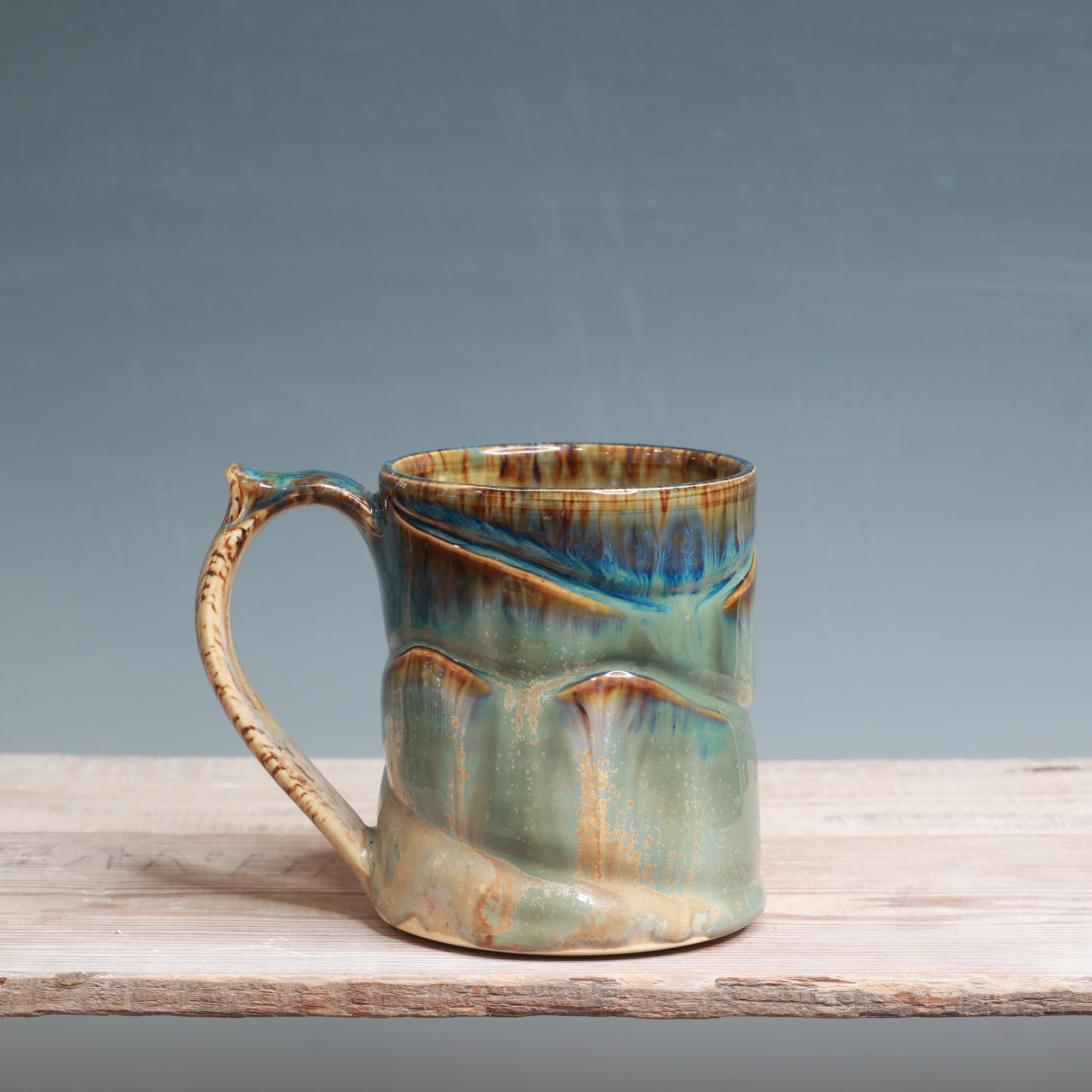 Midnight Rain and Winter Wood Mug - 15 oz.