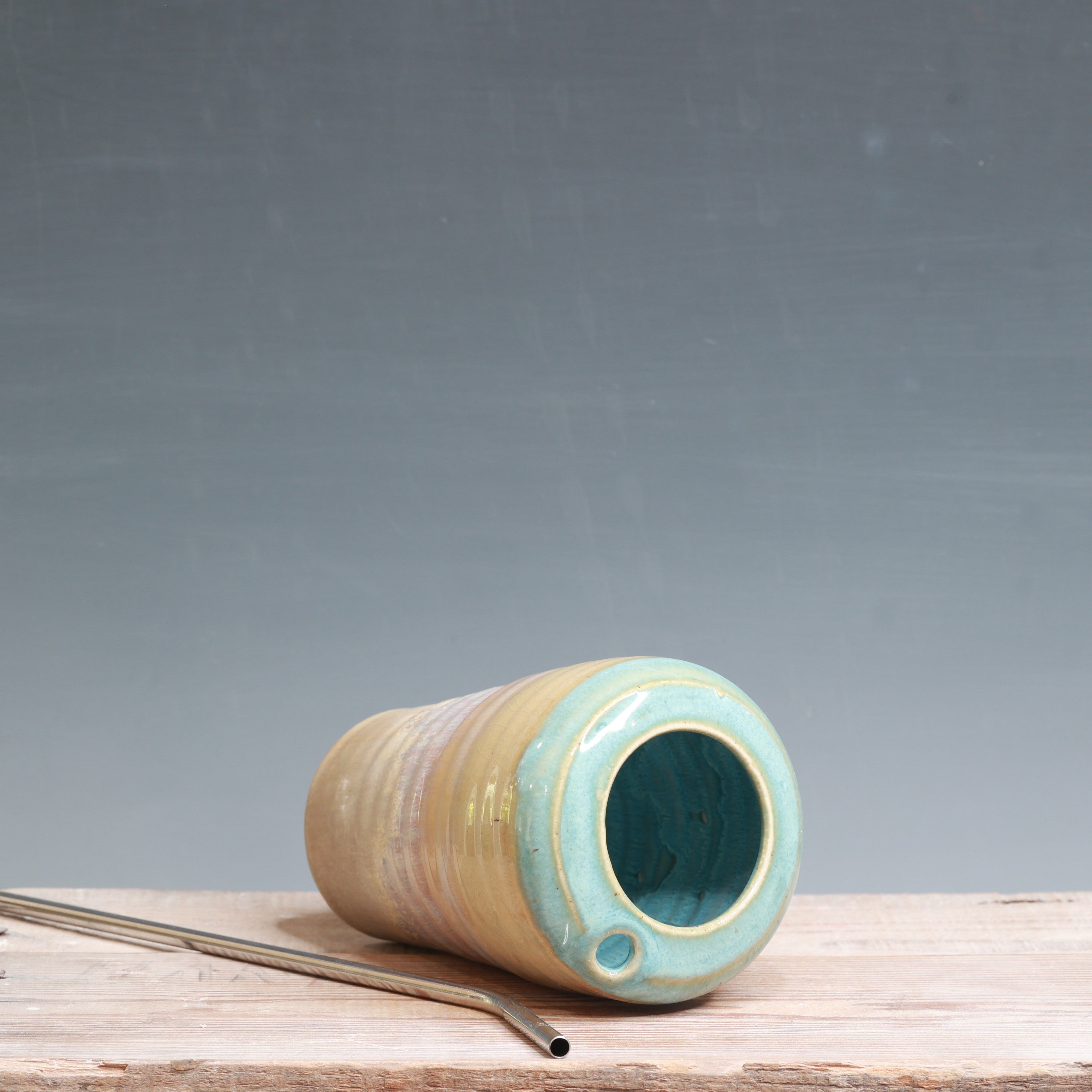 Norse Blue Straw Cup 17 oz.