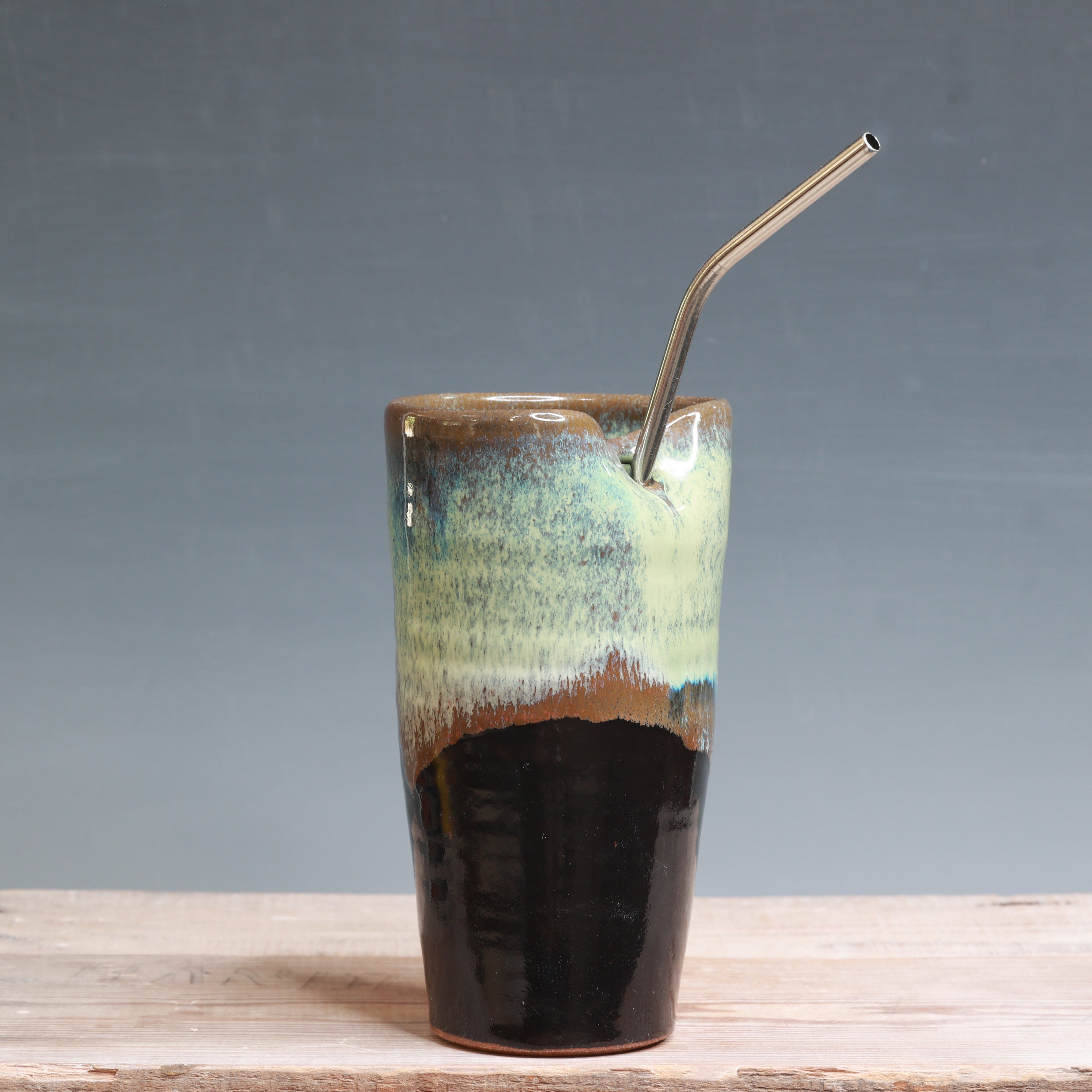 Northern Lights Straw Cup 17 oz.