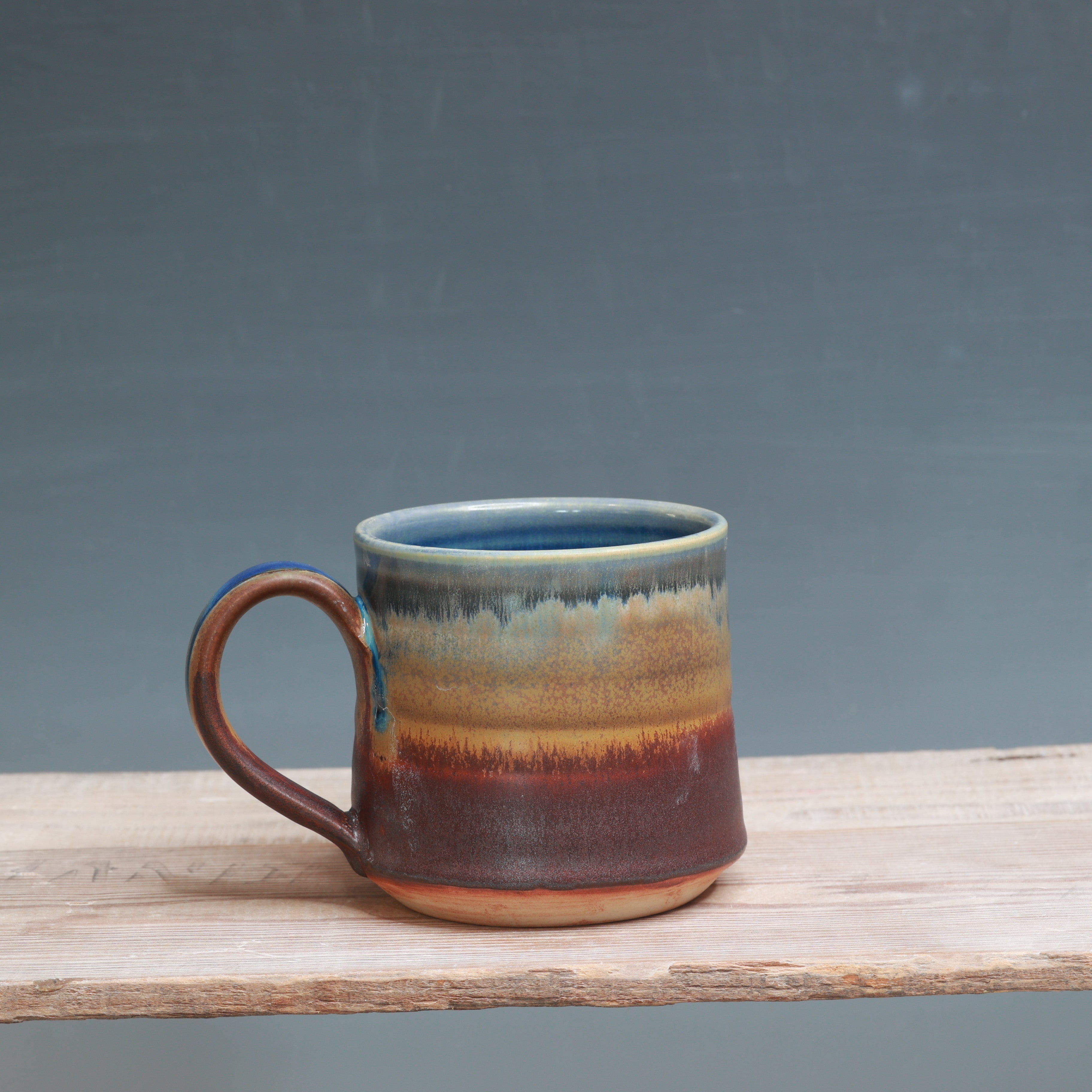 Blue Desert Sunset mug - 16-17 oz