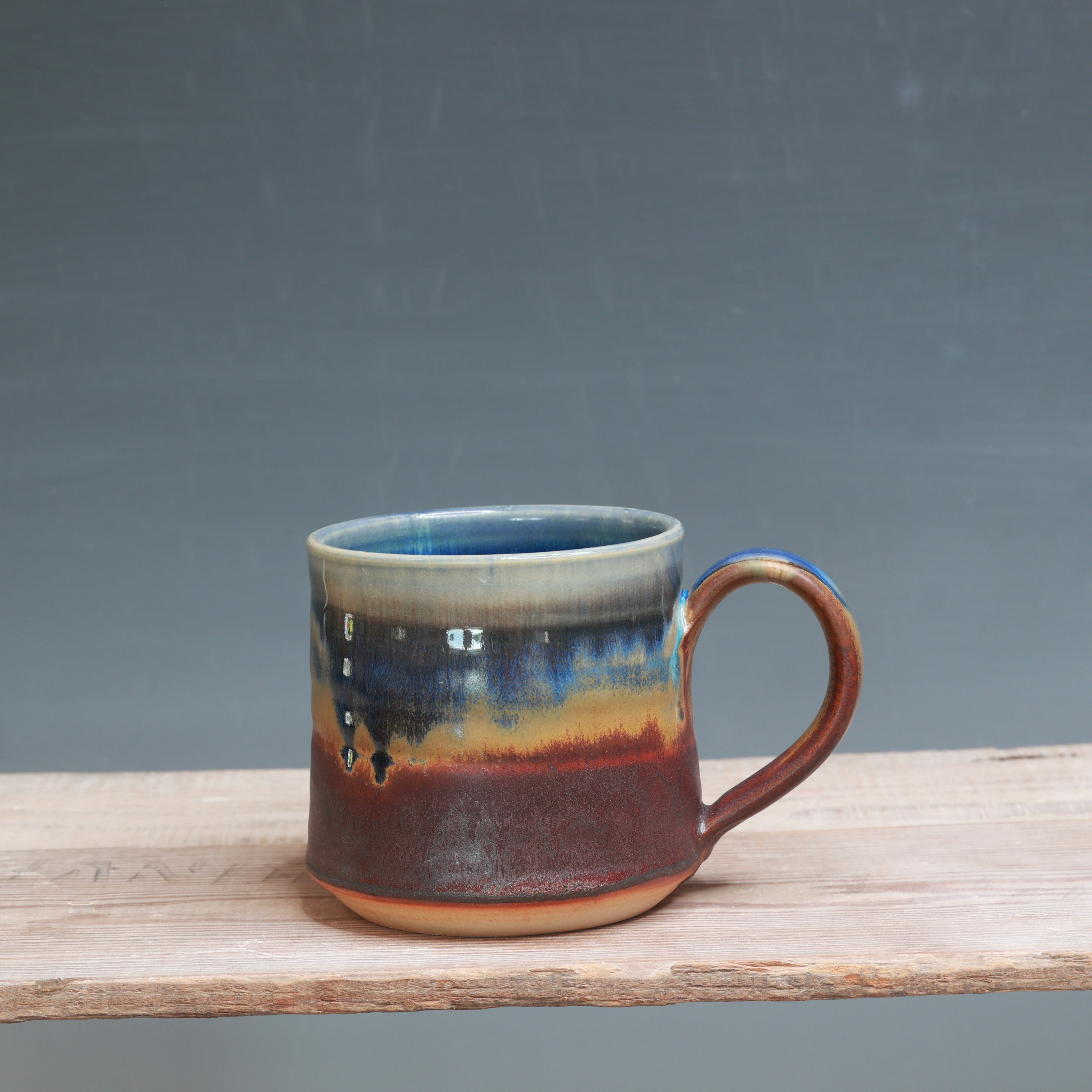 Blue Desert Sunset mug - 16-17 oz