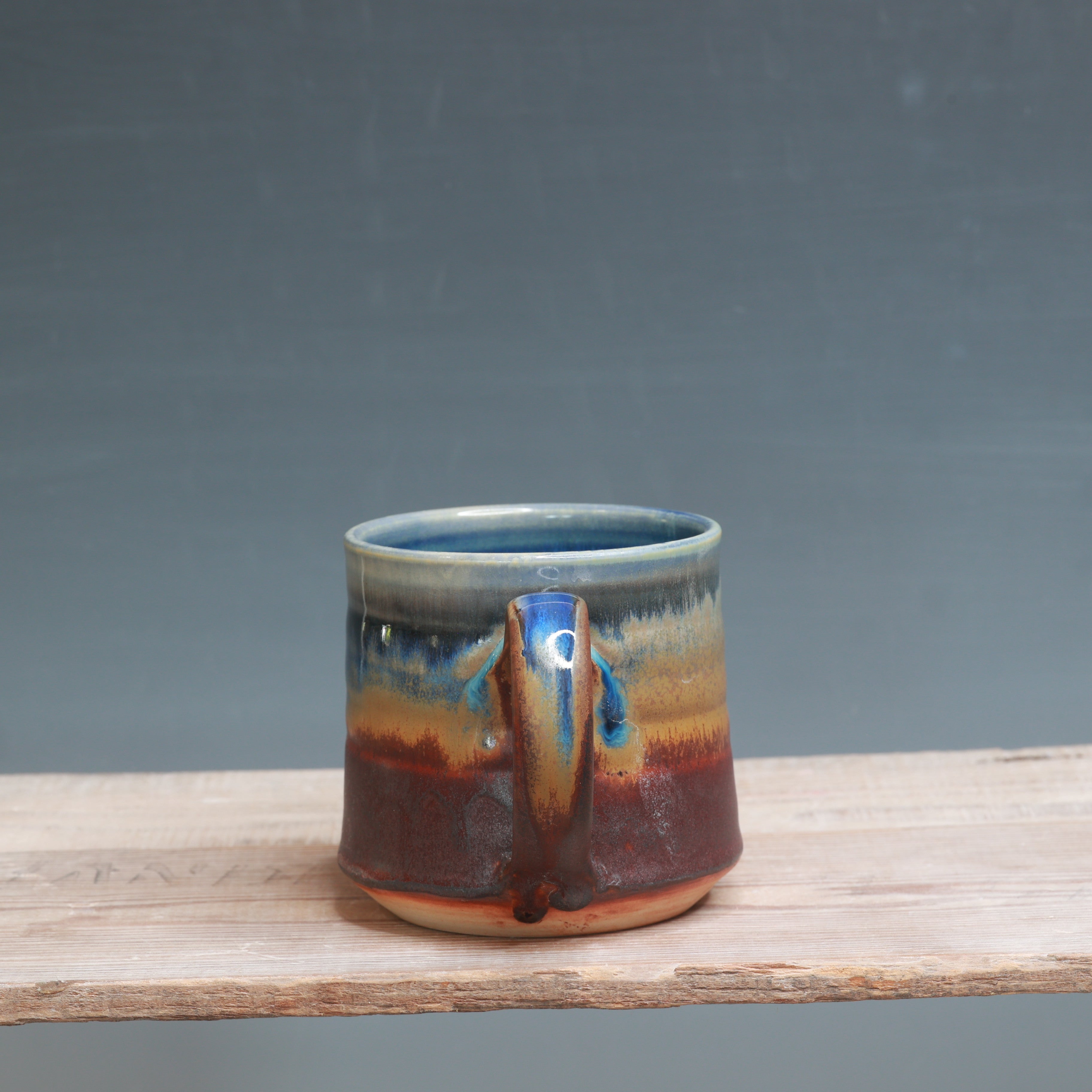 Blue Desert Sunset mug - 16-17 oz