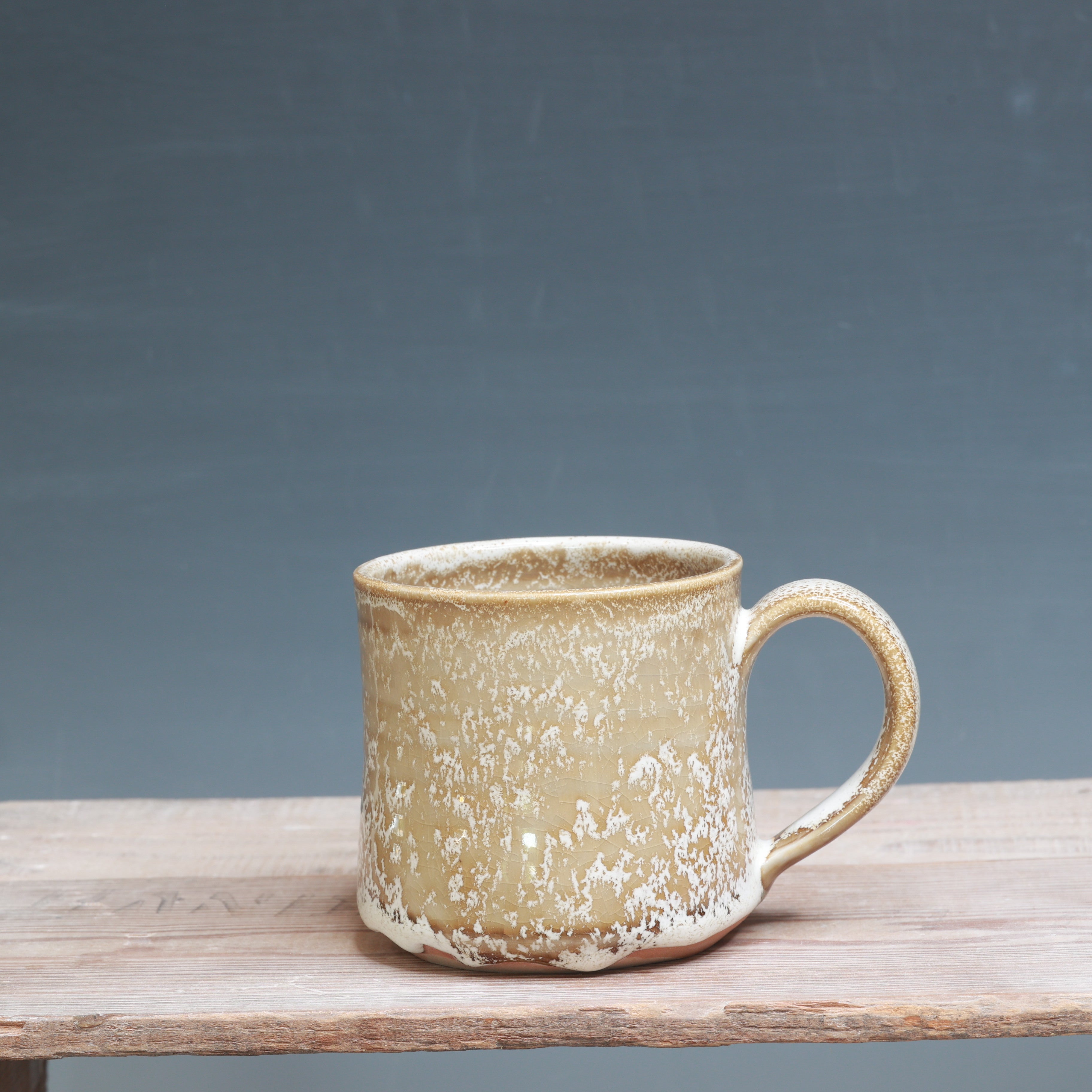 White and Alabaster Mug - 16-17 oz