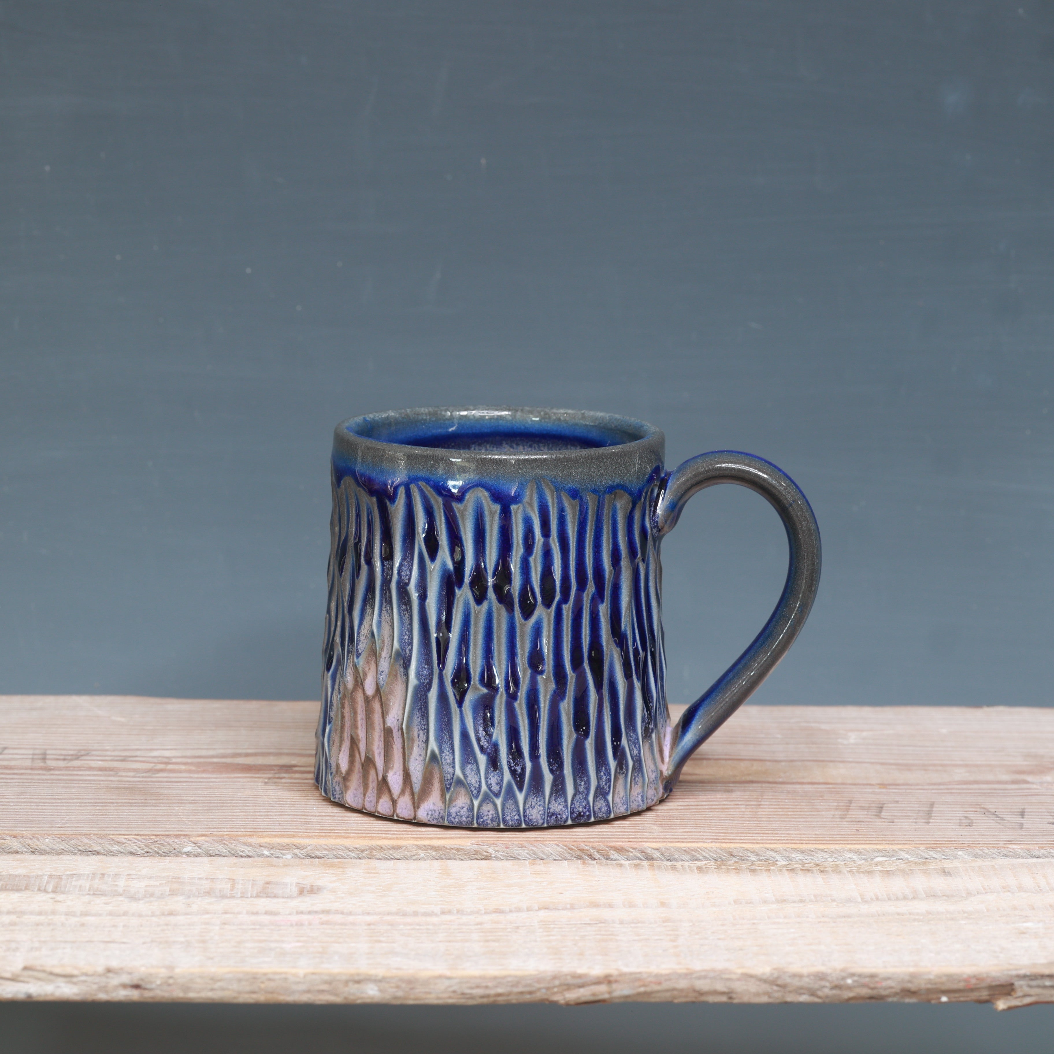 Carved Soda Mug - 12 oz.