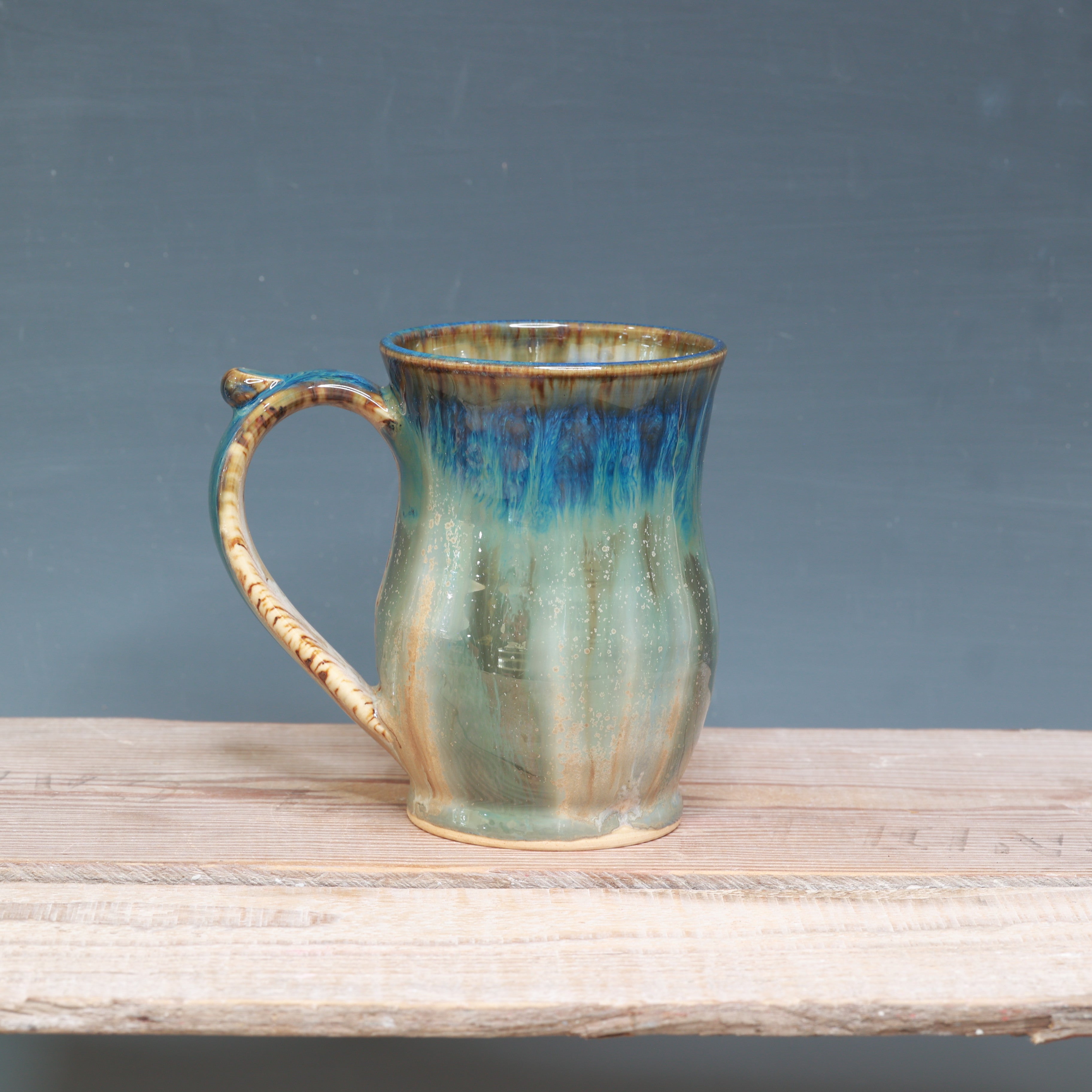Midnight Rain and Winter Wood Mug 14 oz.