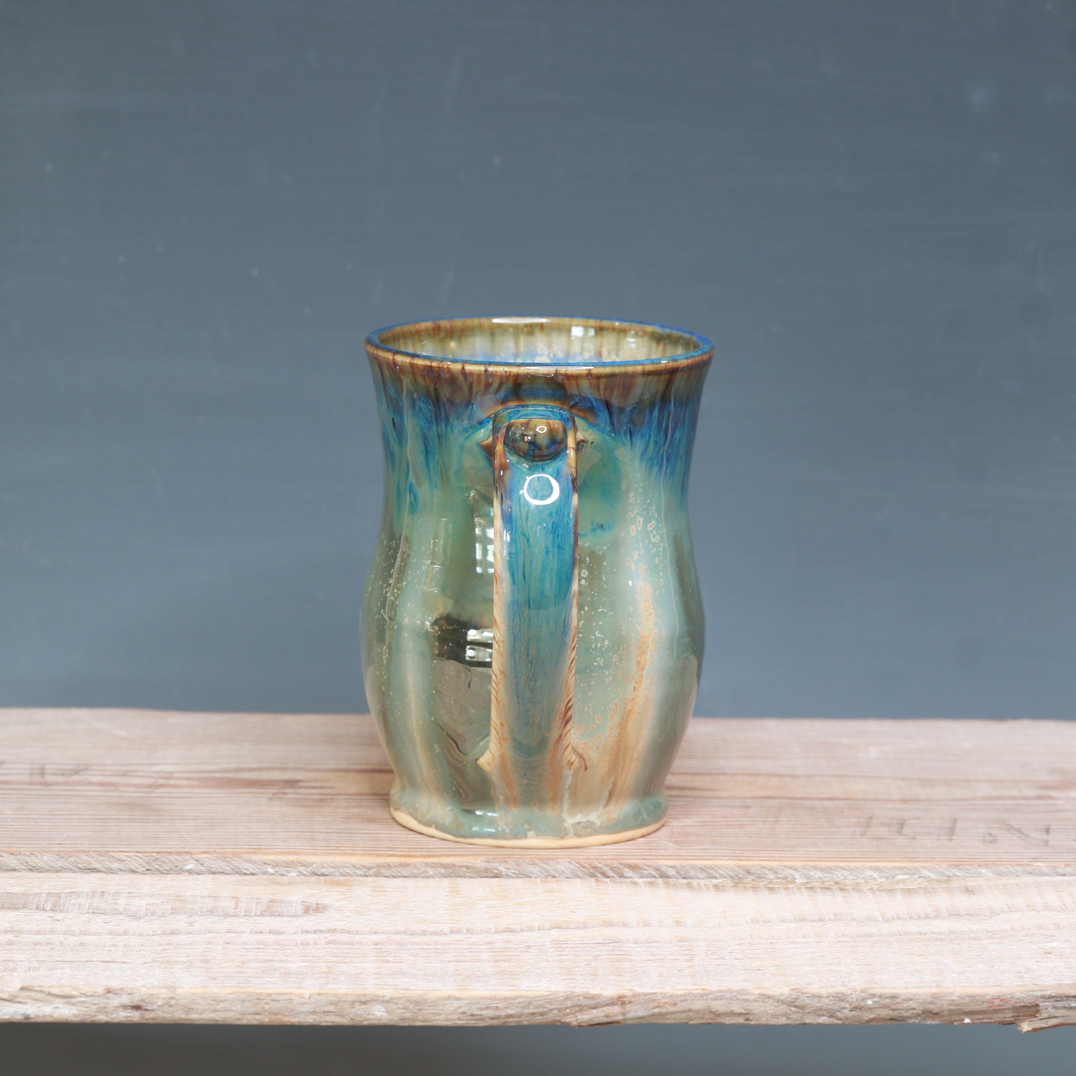 Midnight Rain and Winter Wood Mug 14 oz.