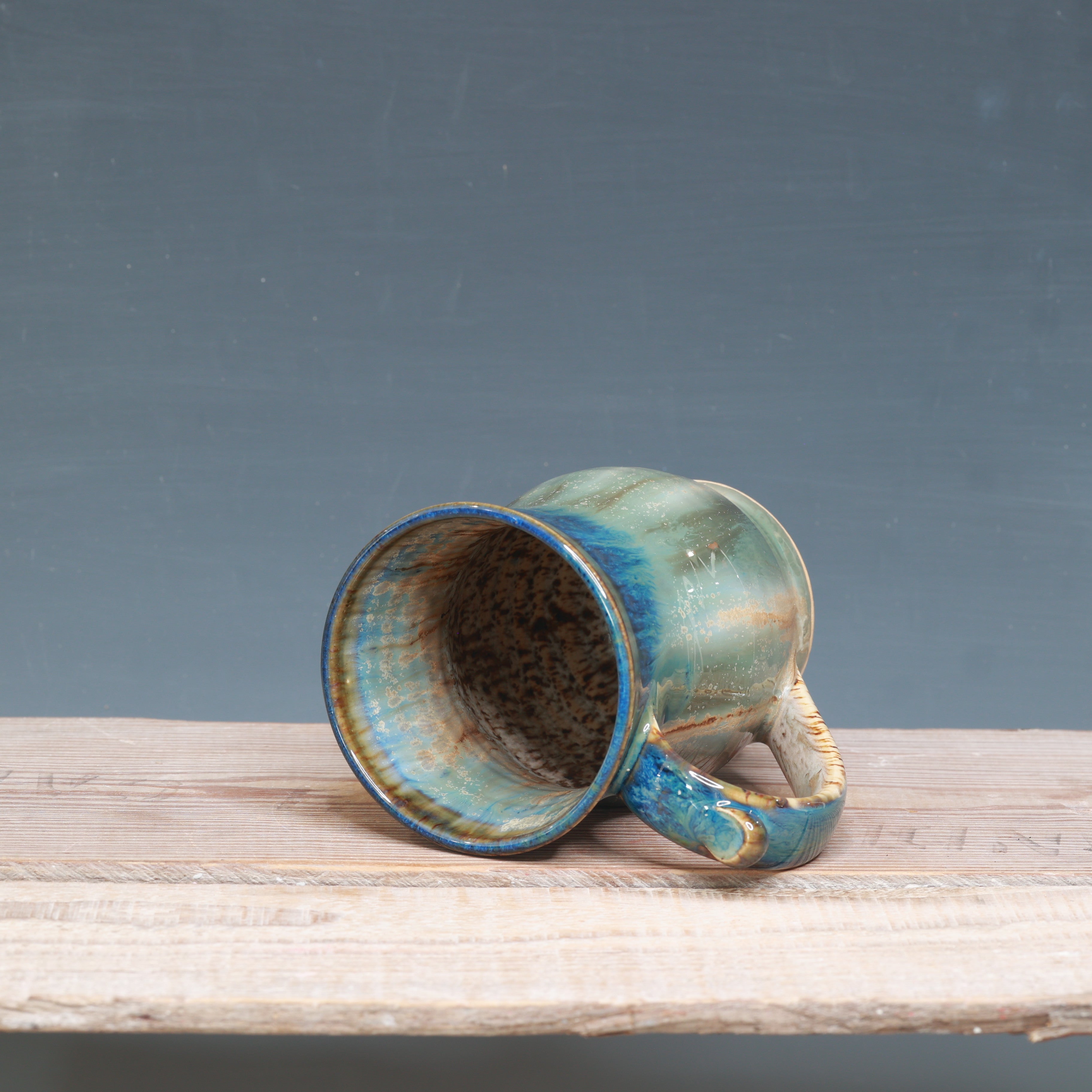 Midnight Rain and Winter Wood Mug 14 oz.
