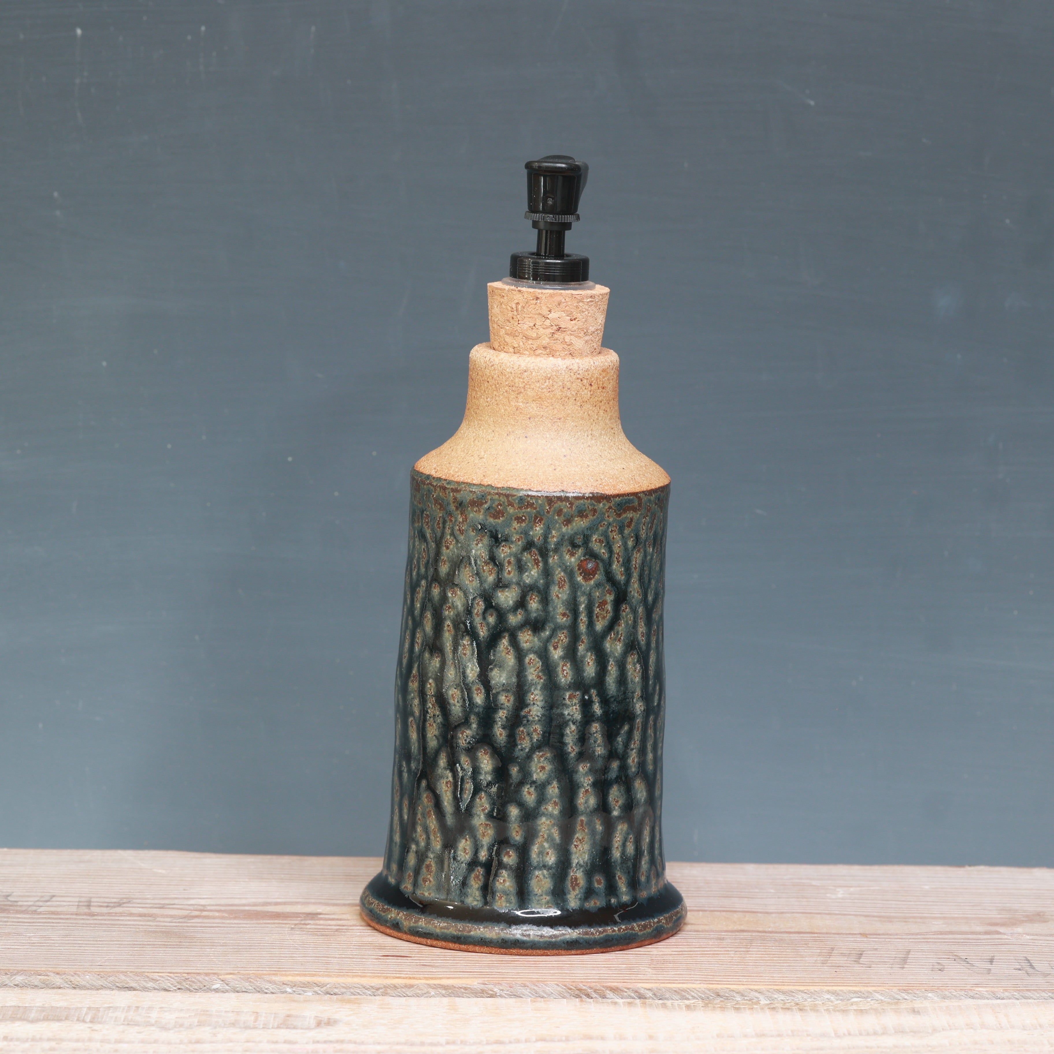 Blue Ash Soap Dispenser