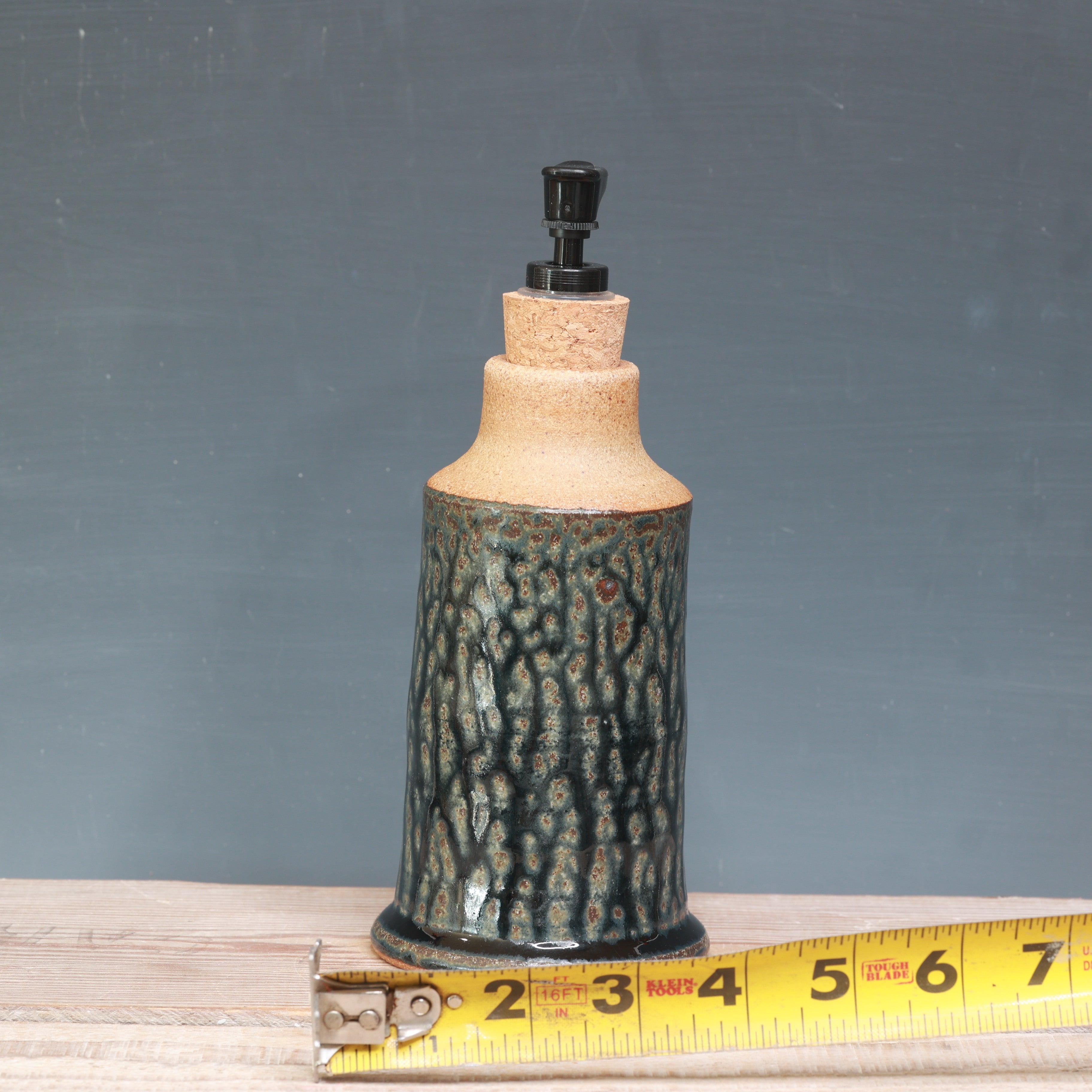 Blue Ash Soap Dispenser