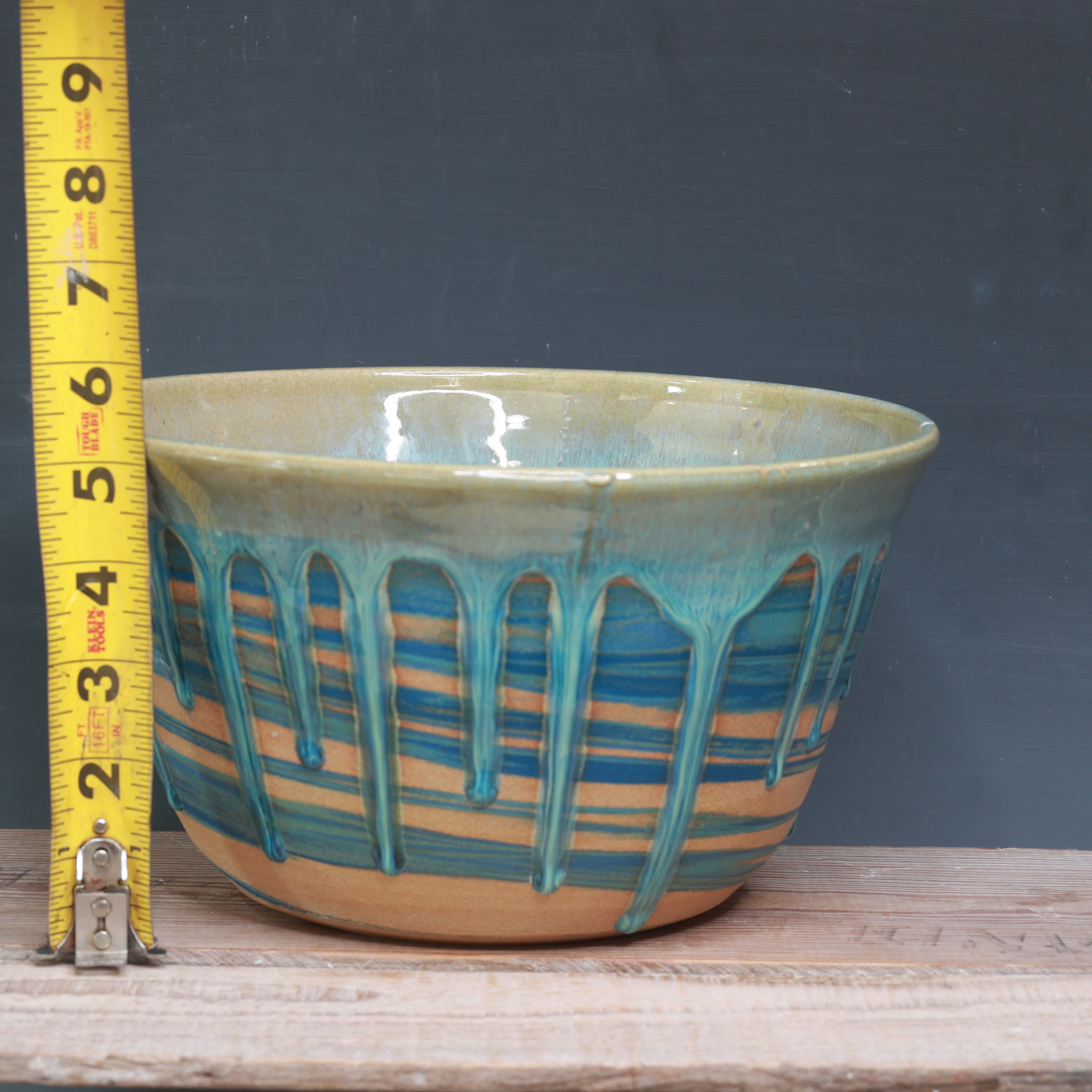Norse Blue Marbled Bowl