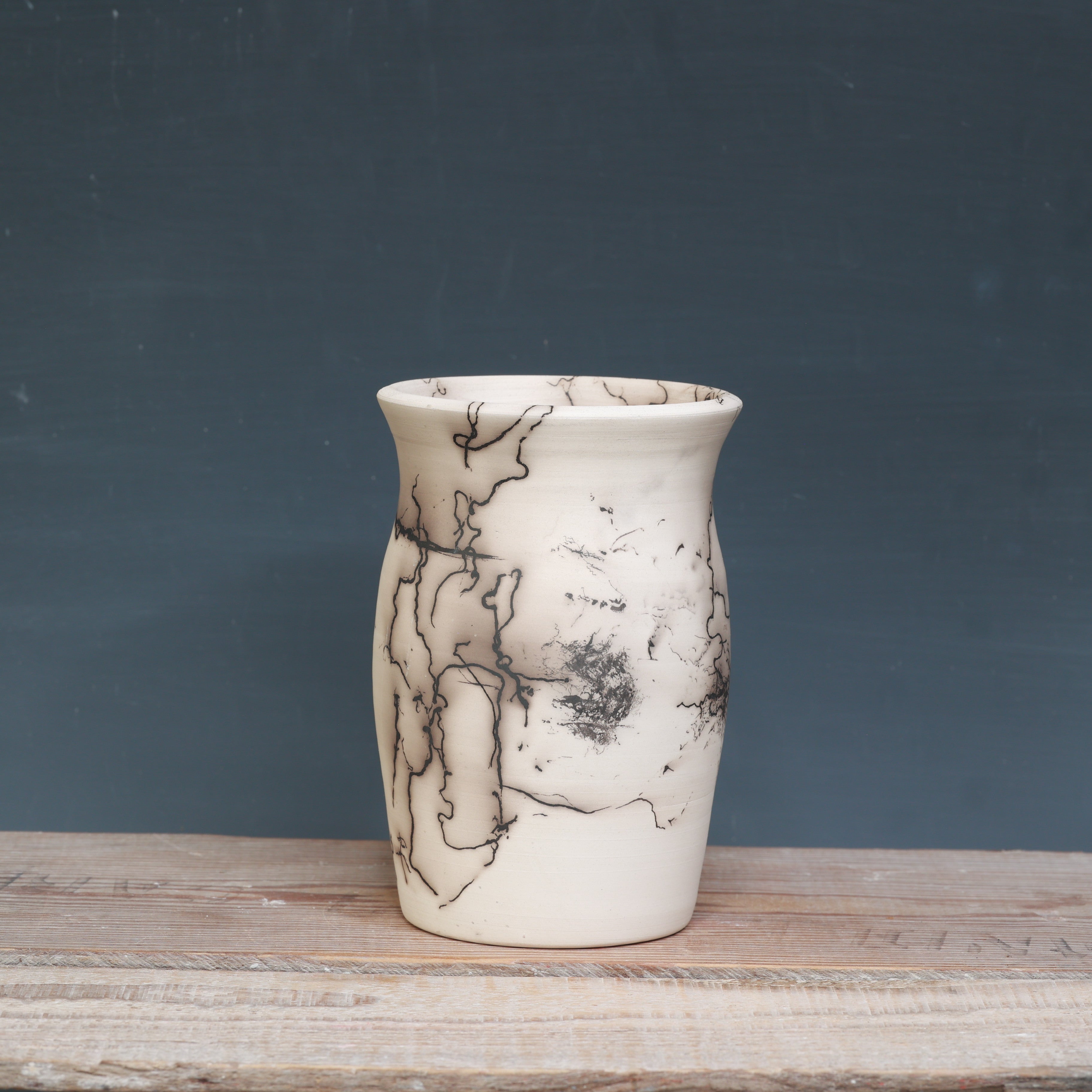Raku Vase