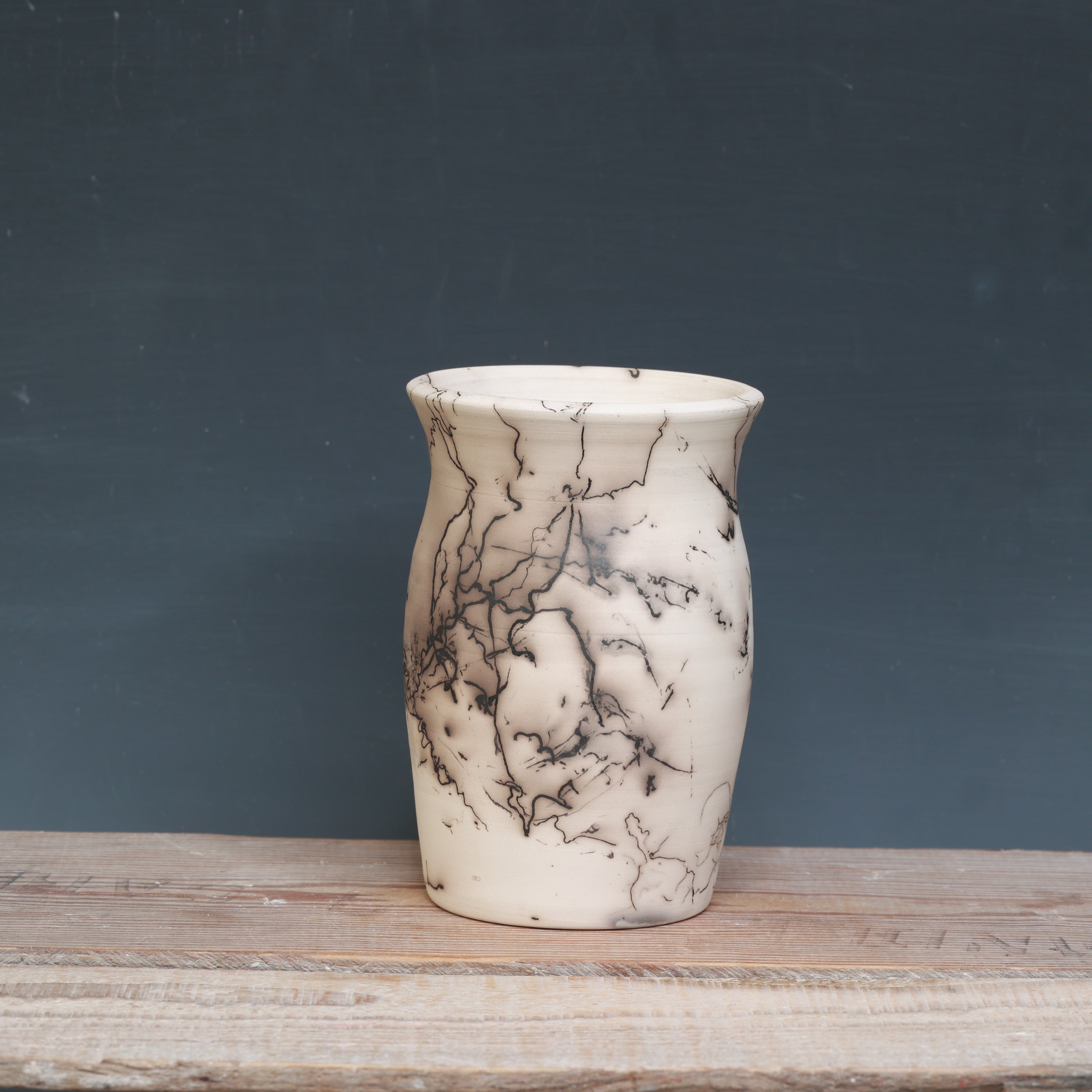 Raku Vase