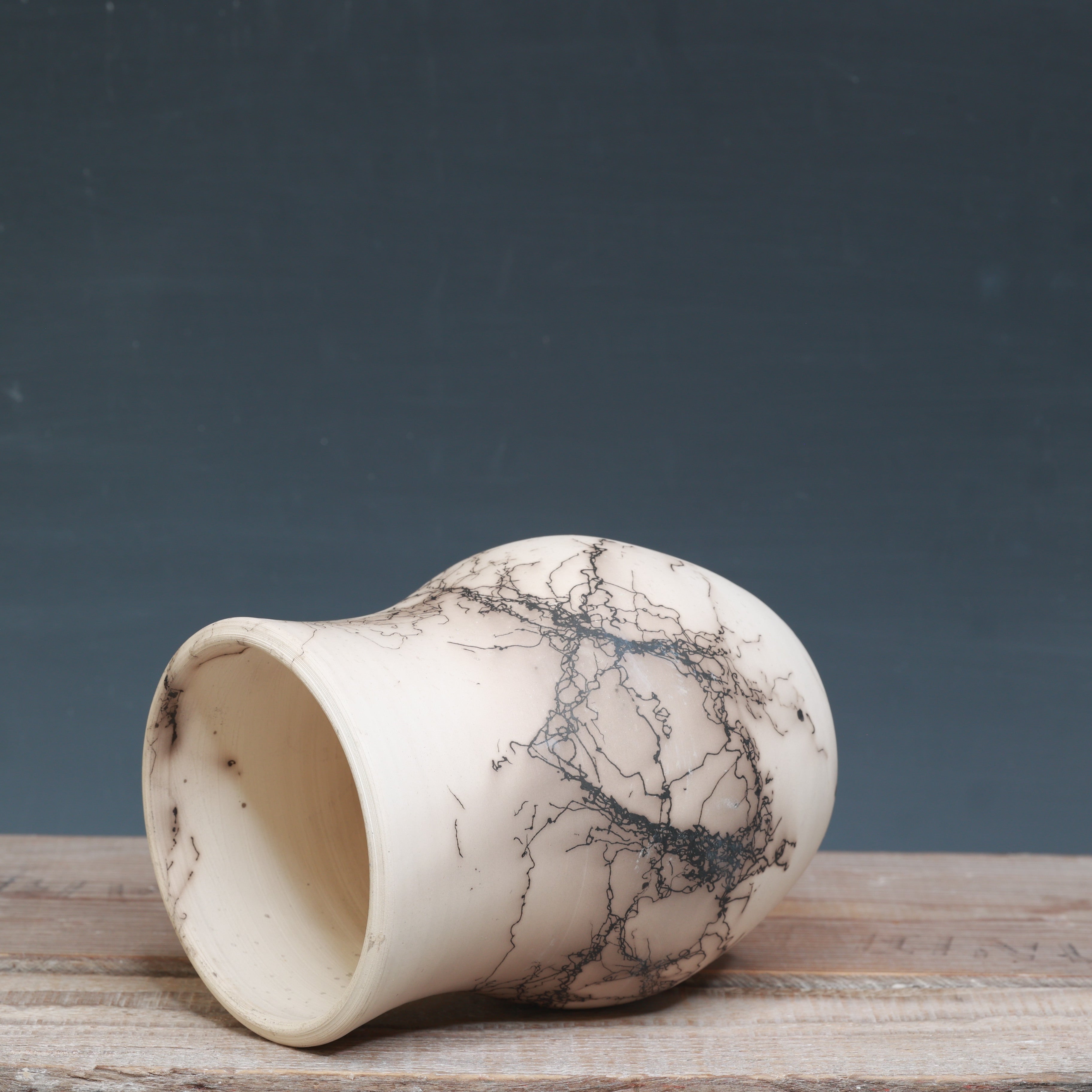 Raku Vase