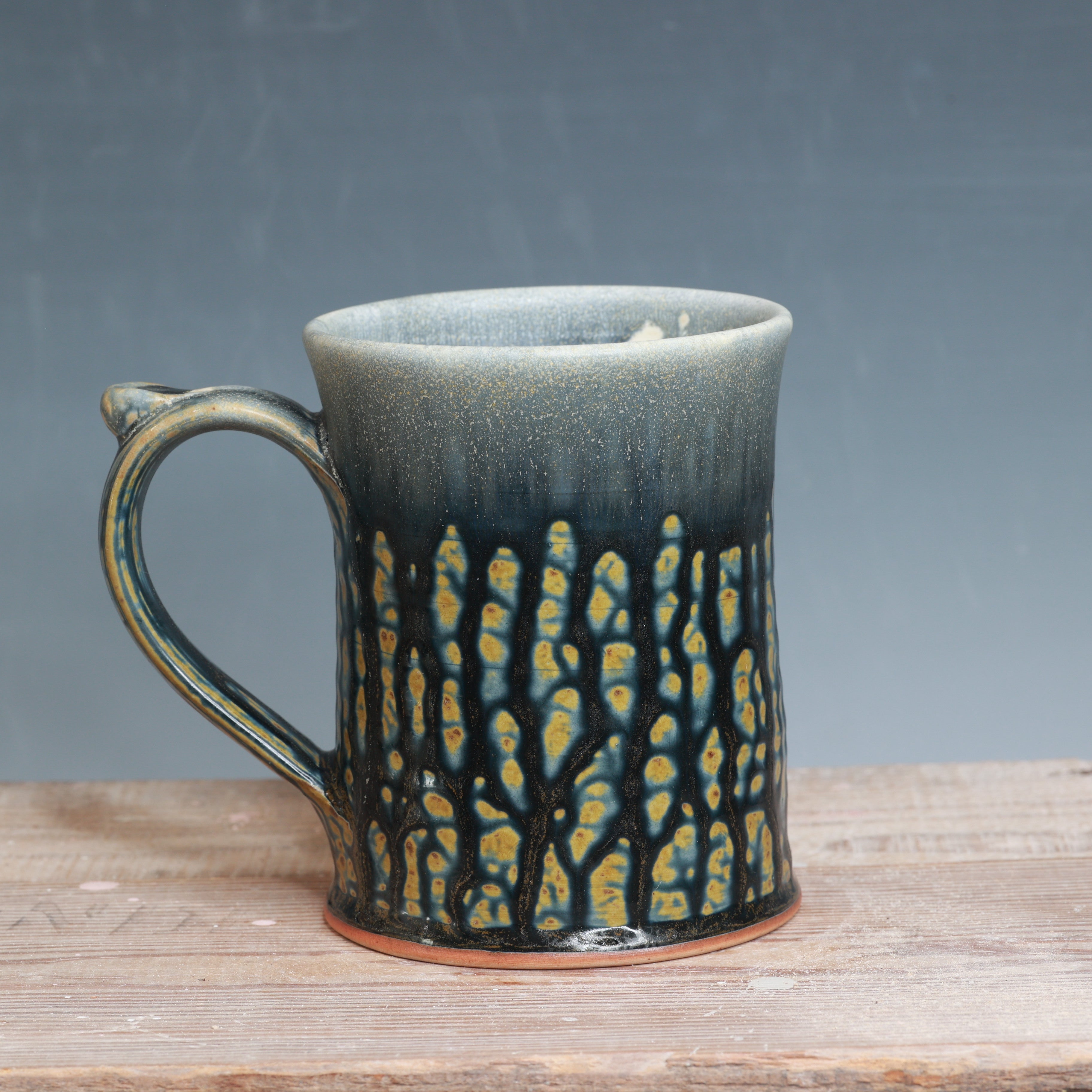 Blue Ash and Salt Mug 20-21 oz.