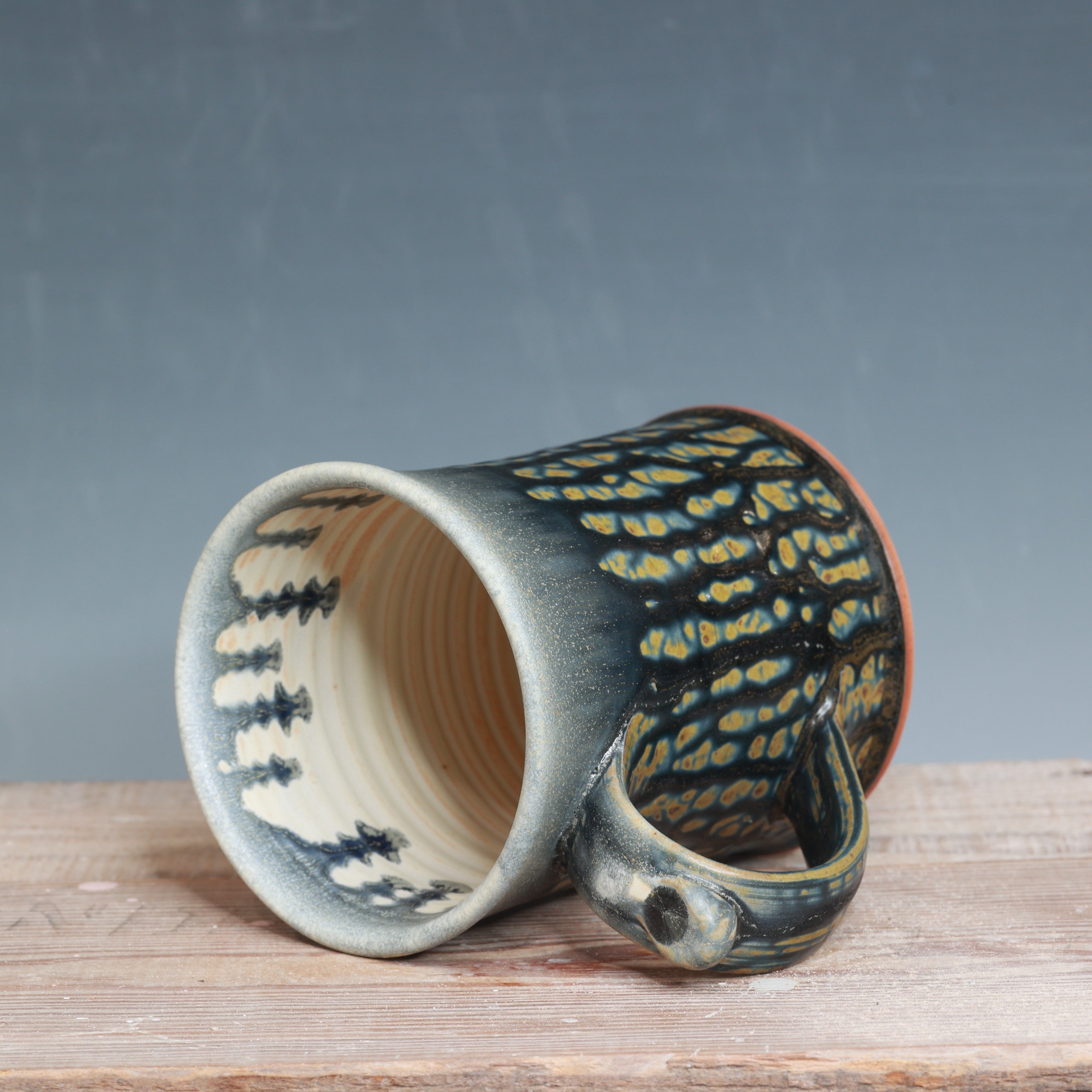 Blue Ash and Salt Mug 20-21 oz.