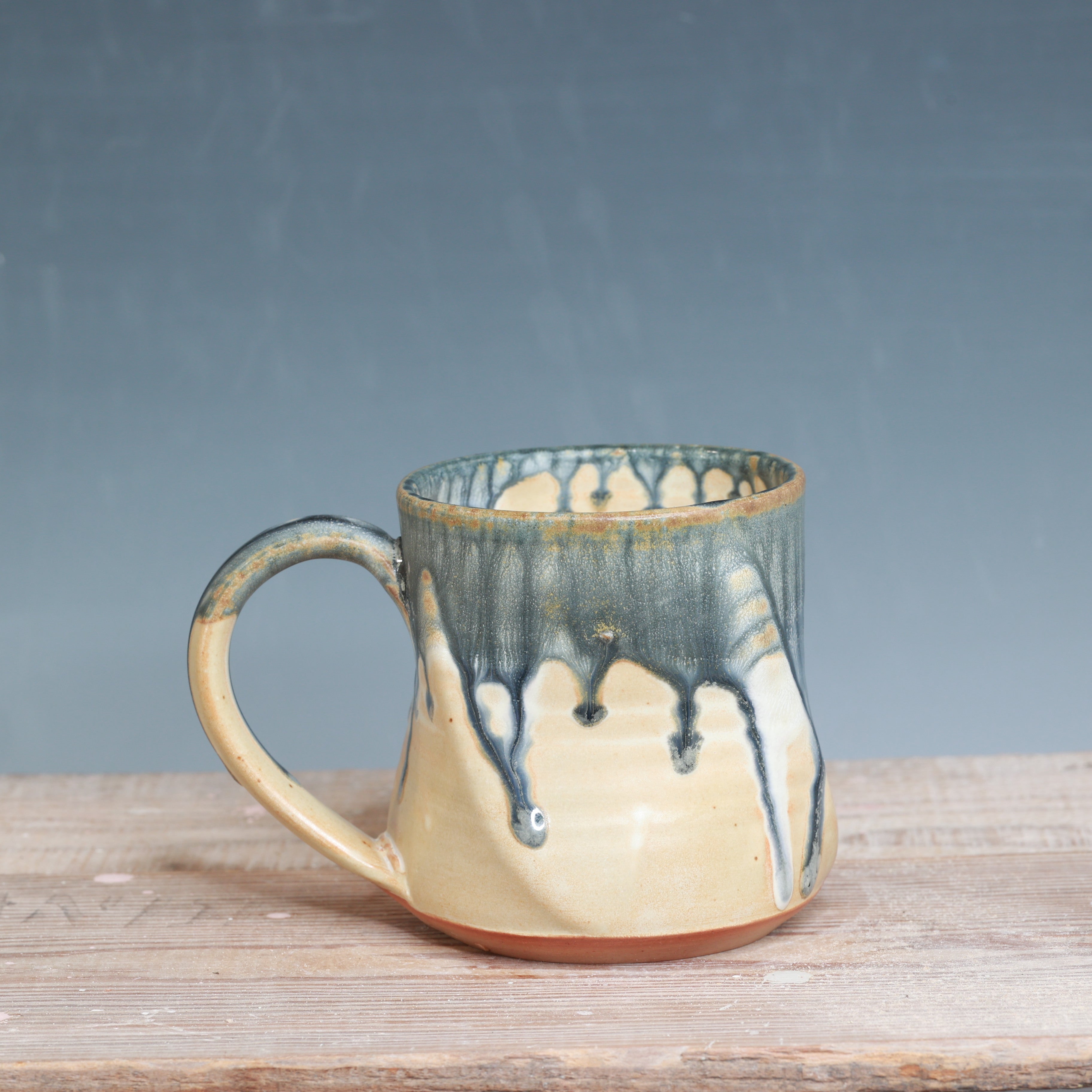 Salt and Blue Ash Mug 13-14 oz.