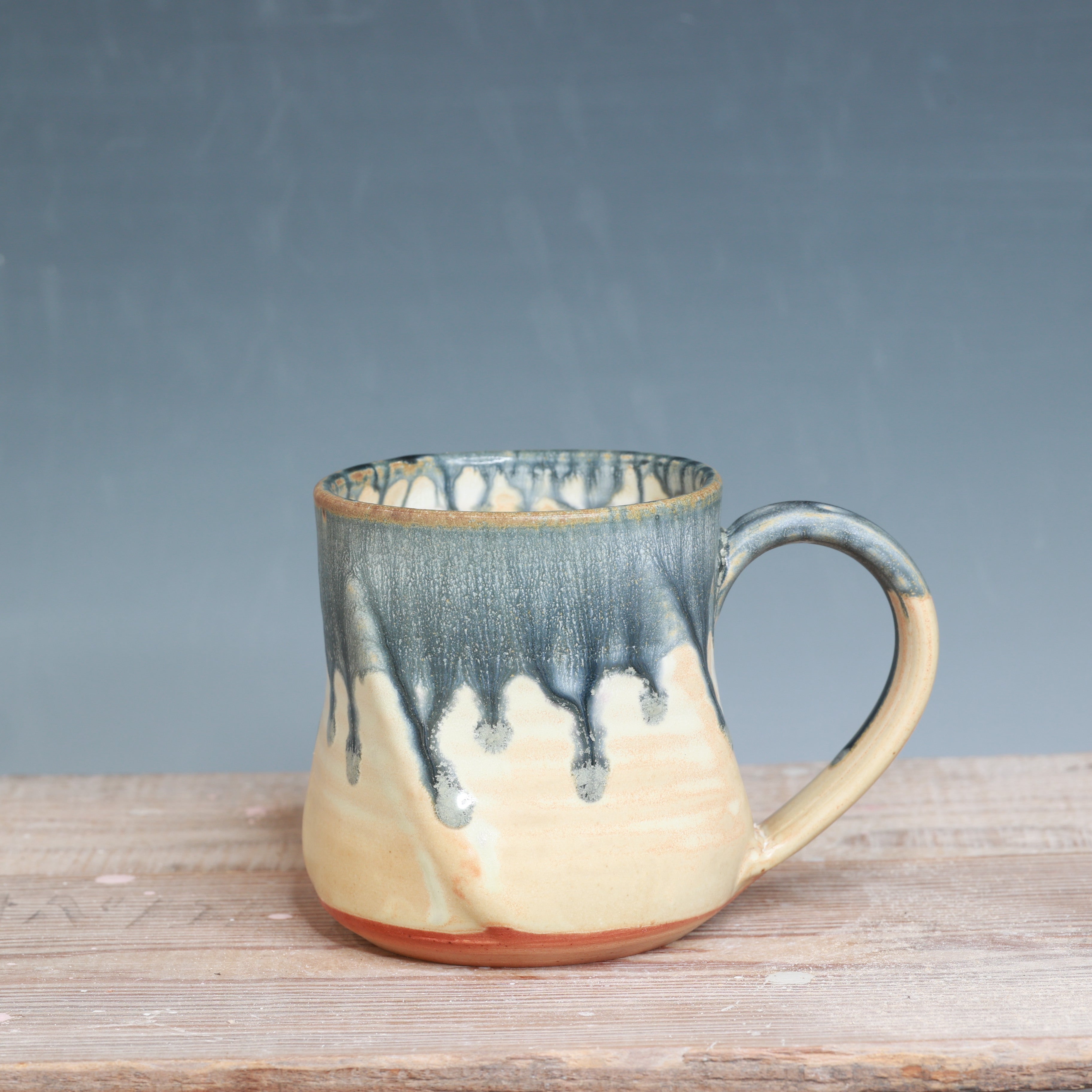 Salt and Blue Ash Mug 13-14 oz.
