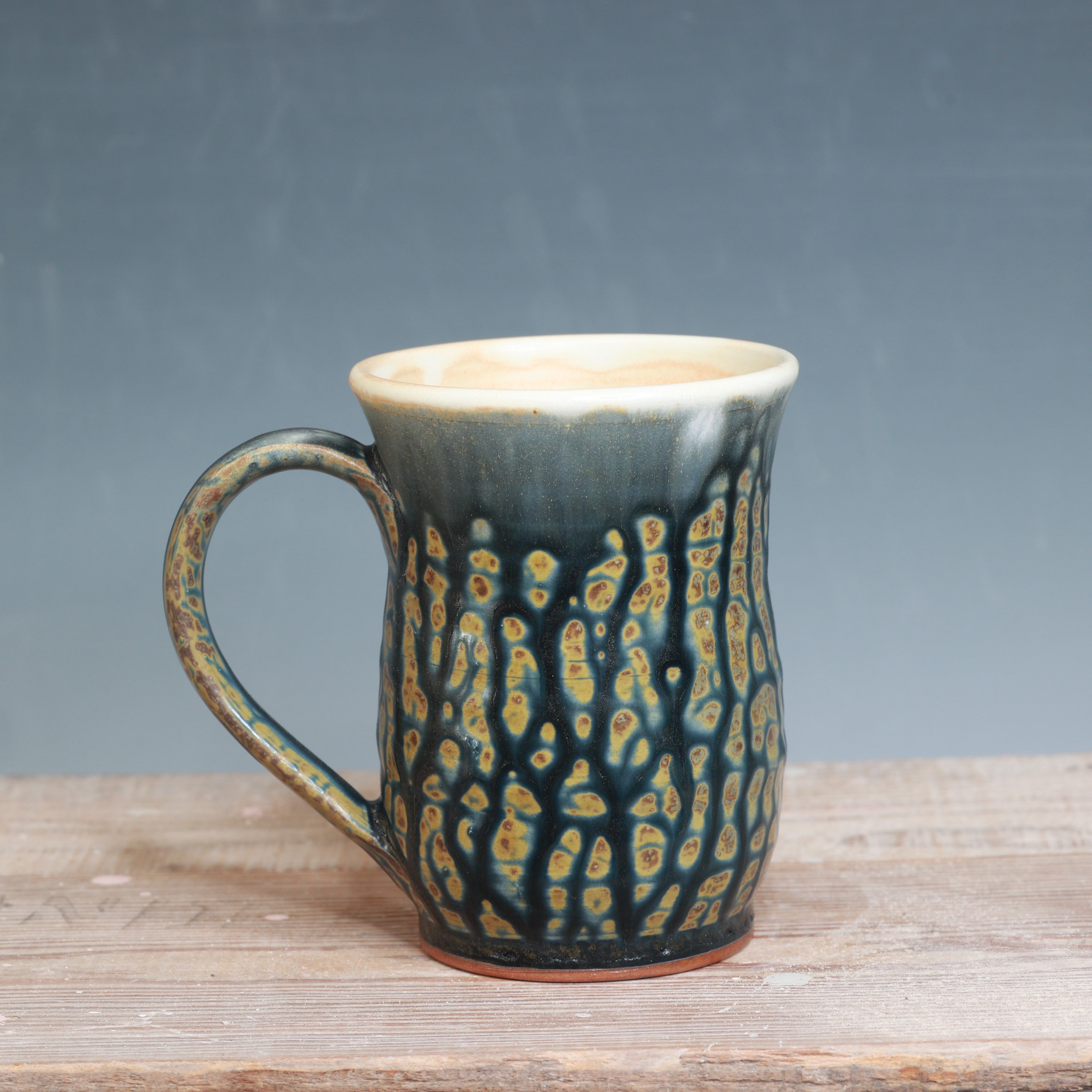 Blue Ash and Salt Mug 15 oz.