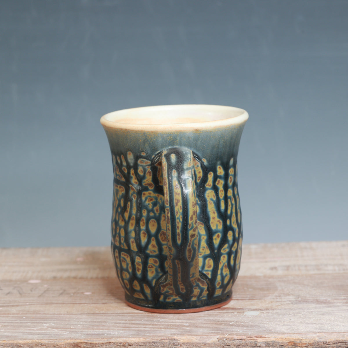 Blue Ash and Salt Mug 15 oz.