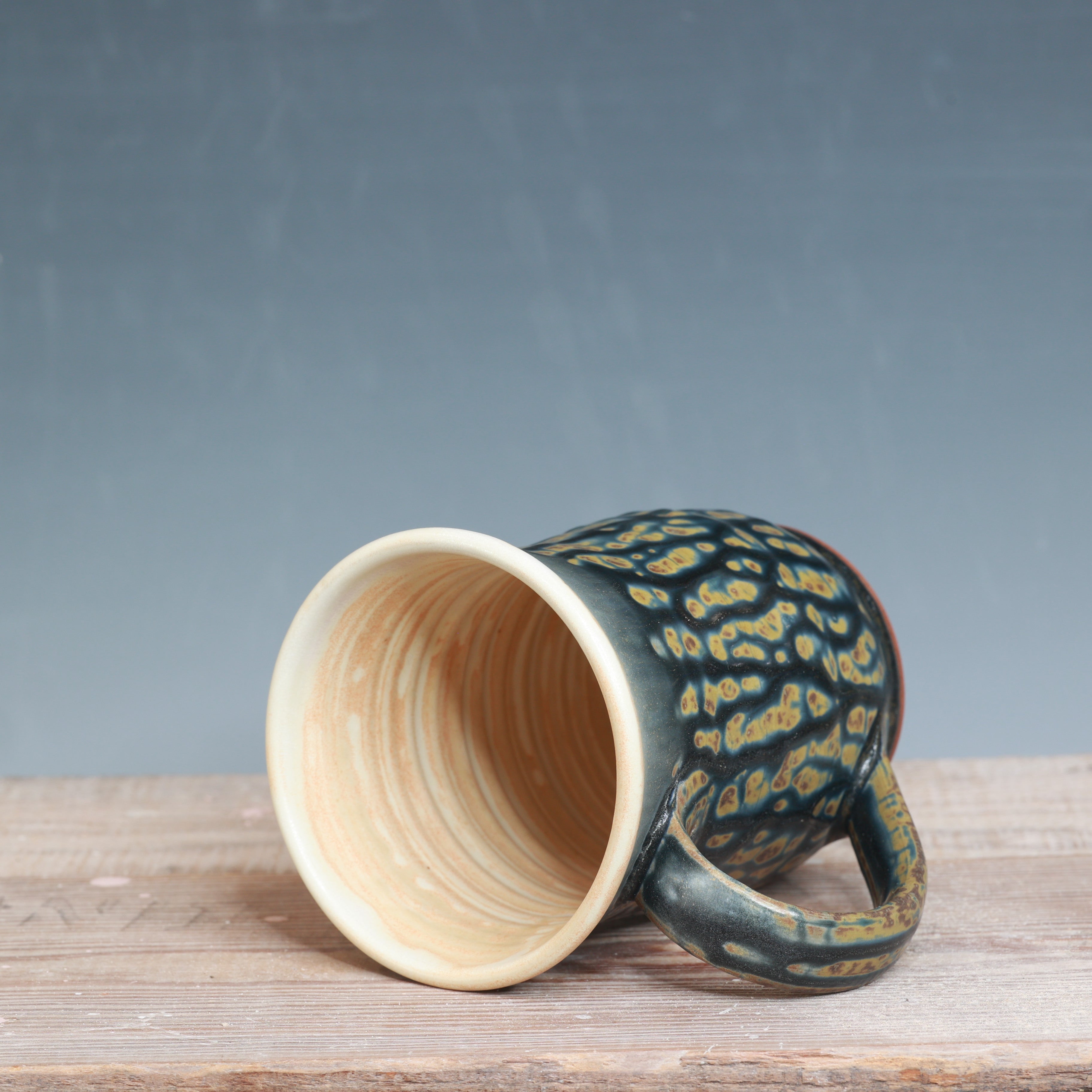 Blue Ash and Salt Mug 15 oz.