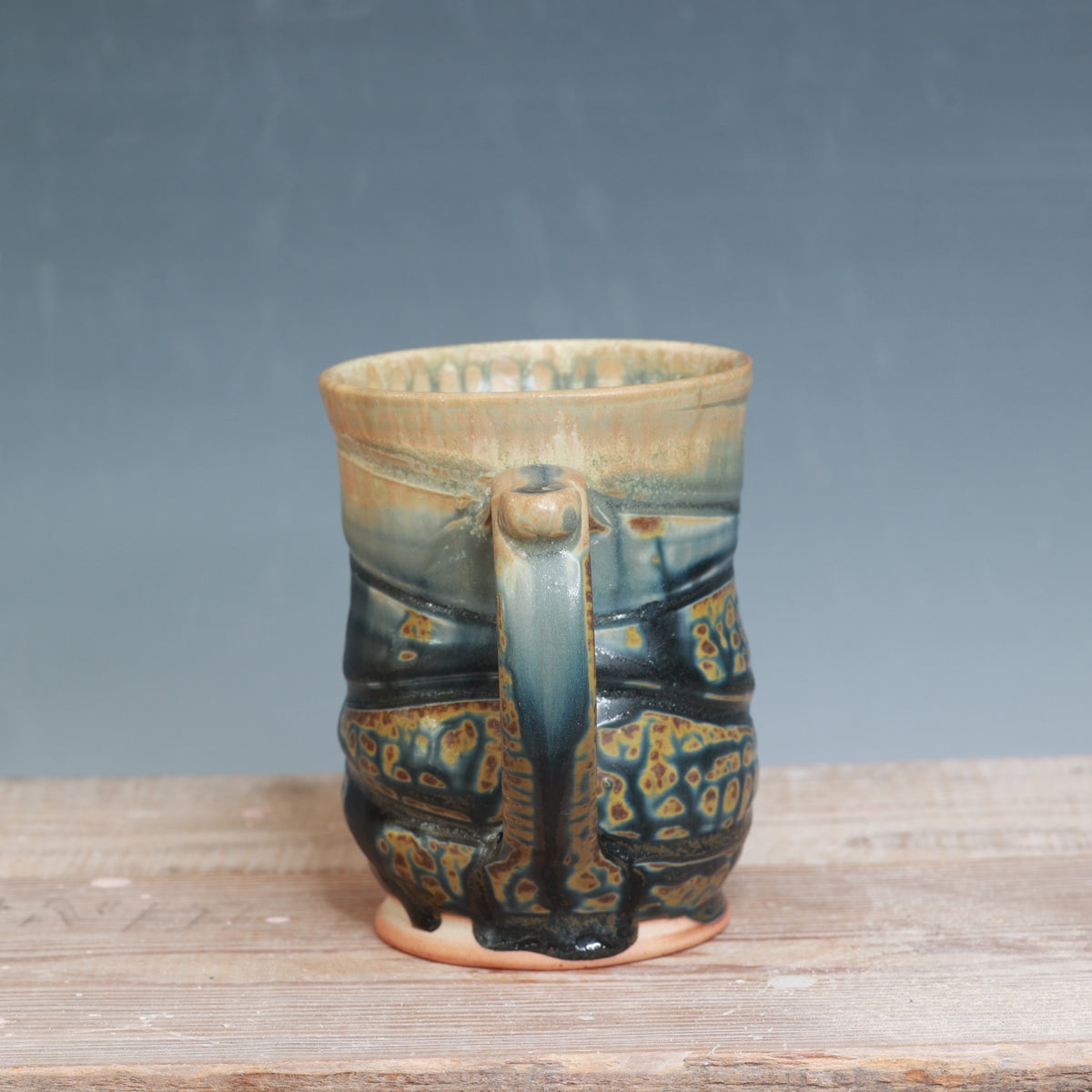 Blue Ash and Salt Mug 15-16 oz.