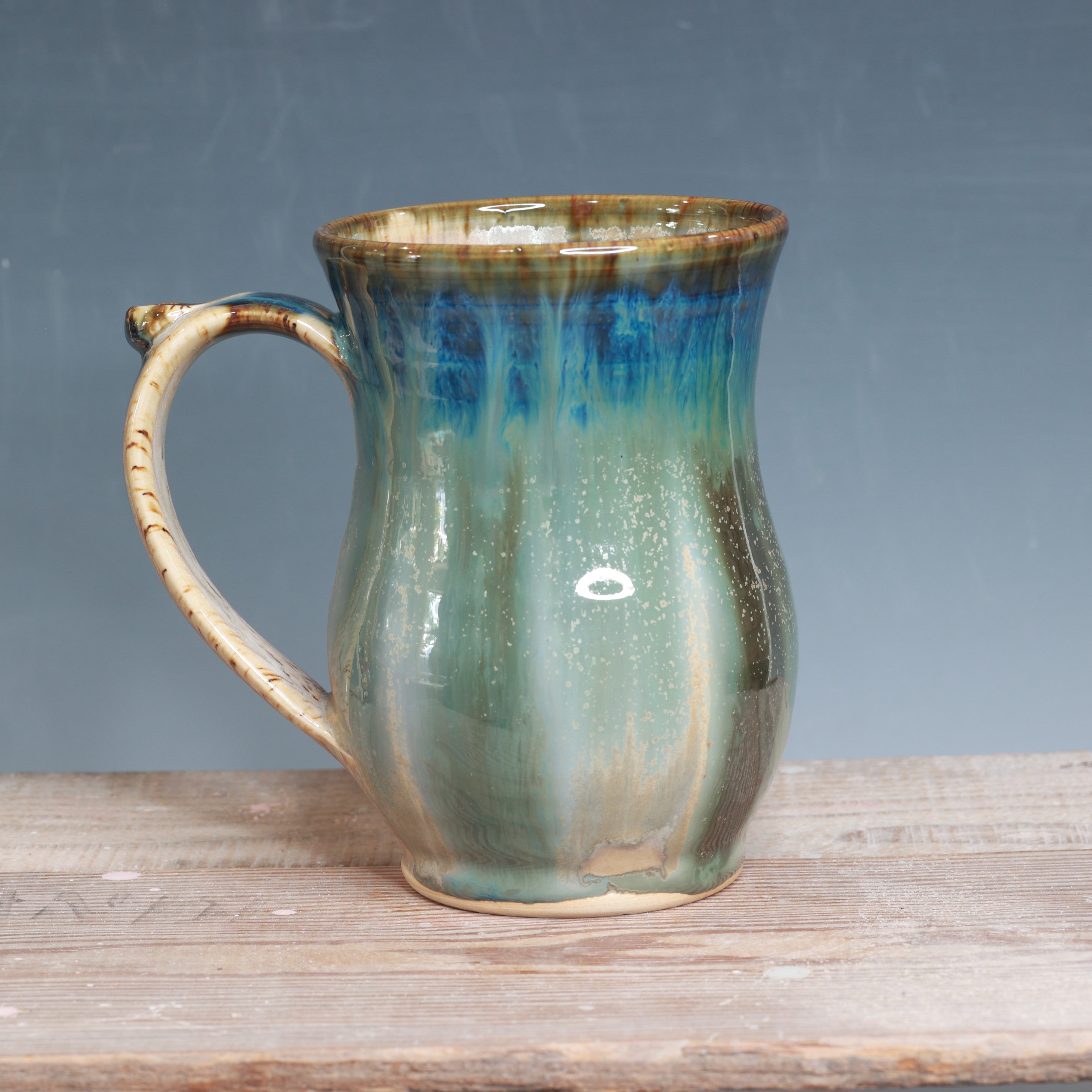Midnight Rain and Winter Wood Mug 23-24 oz.