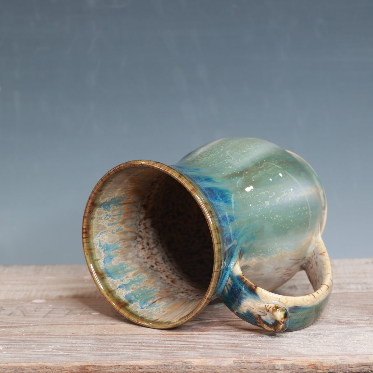 Midnight Rain and Winter Wood Mug 23-24 oz.