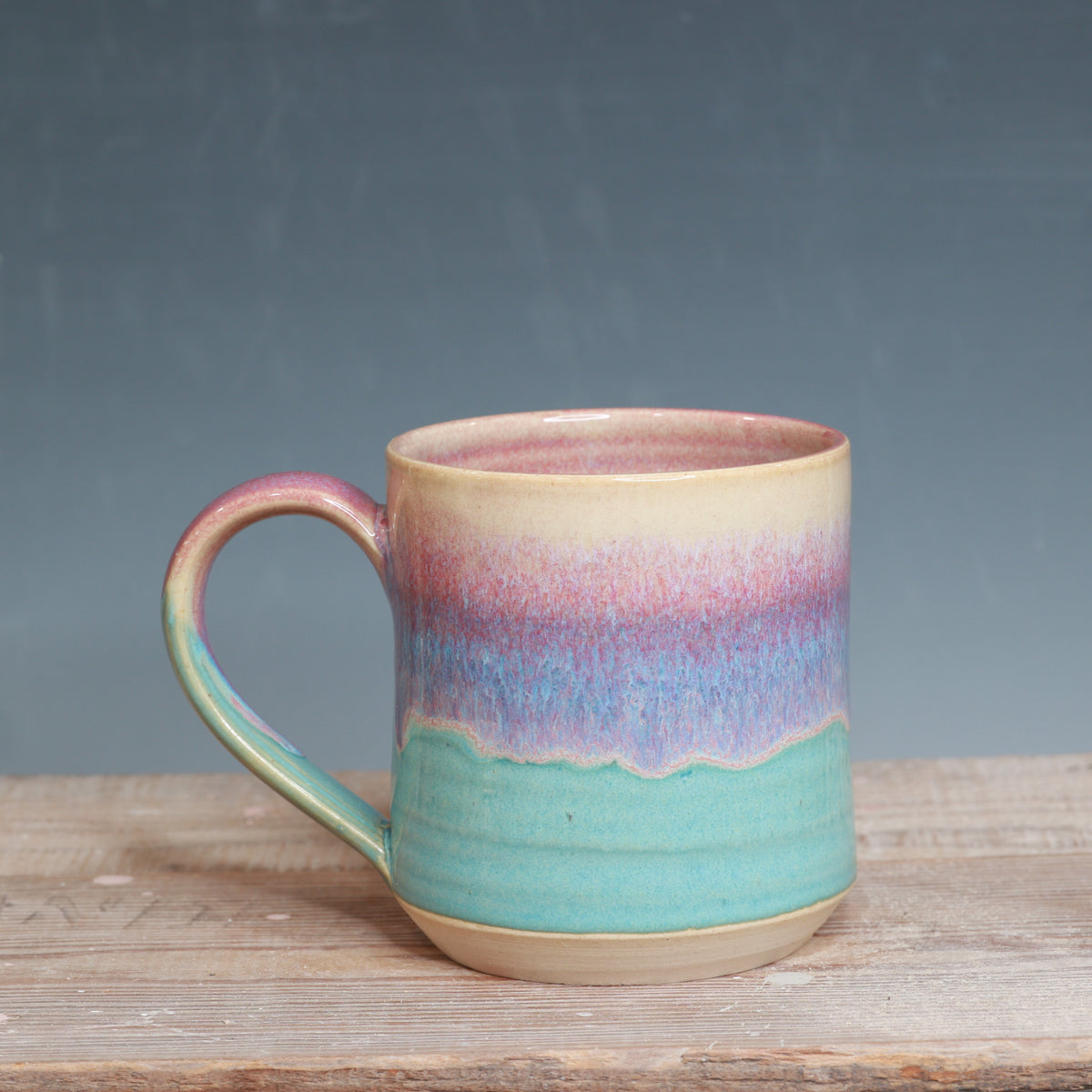 Raspberry Mist and Norse Blue Mug 14-17 oz.