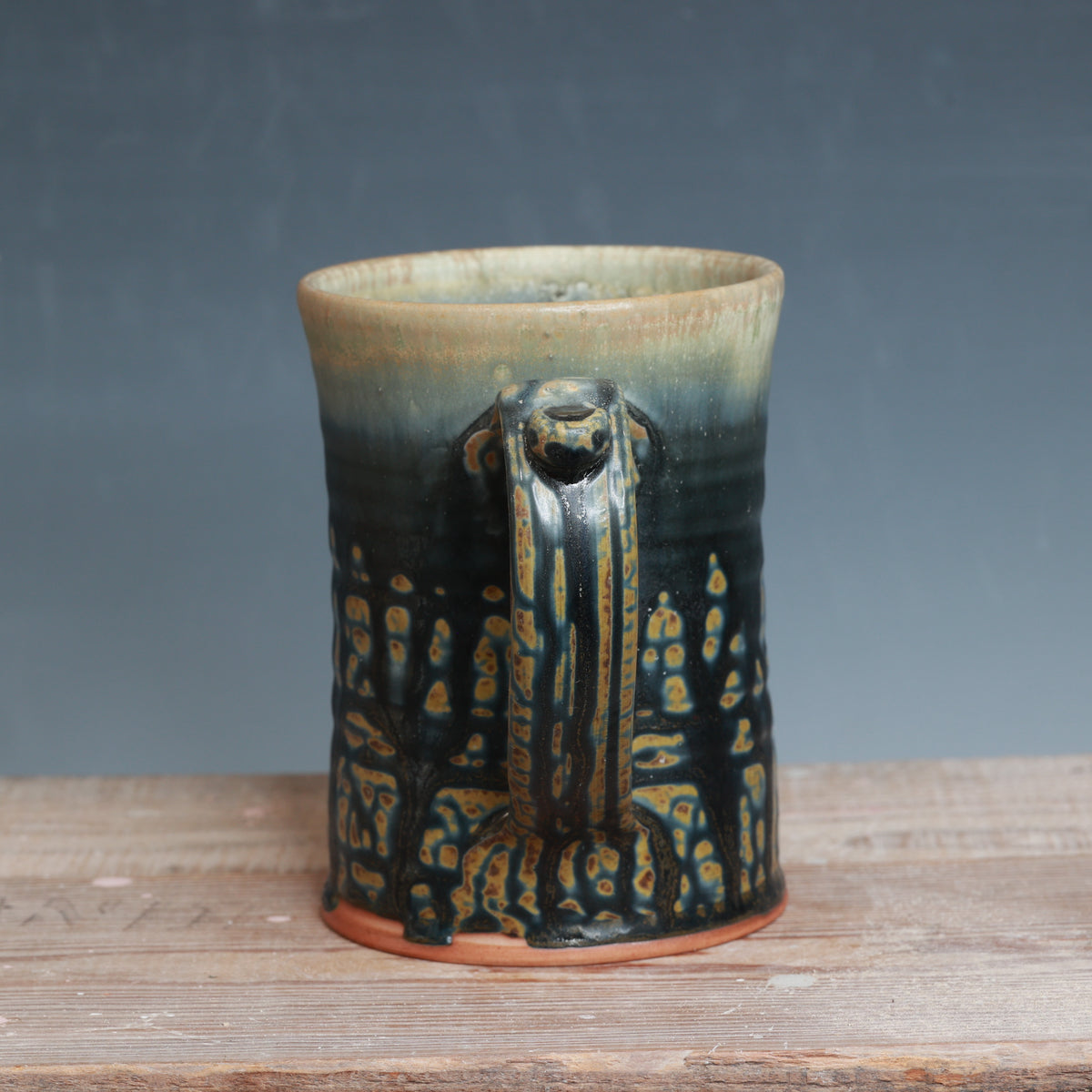 Blue Ash and Salt Mug 16 oz.