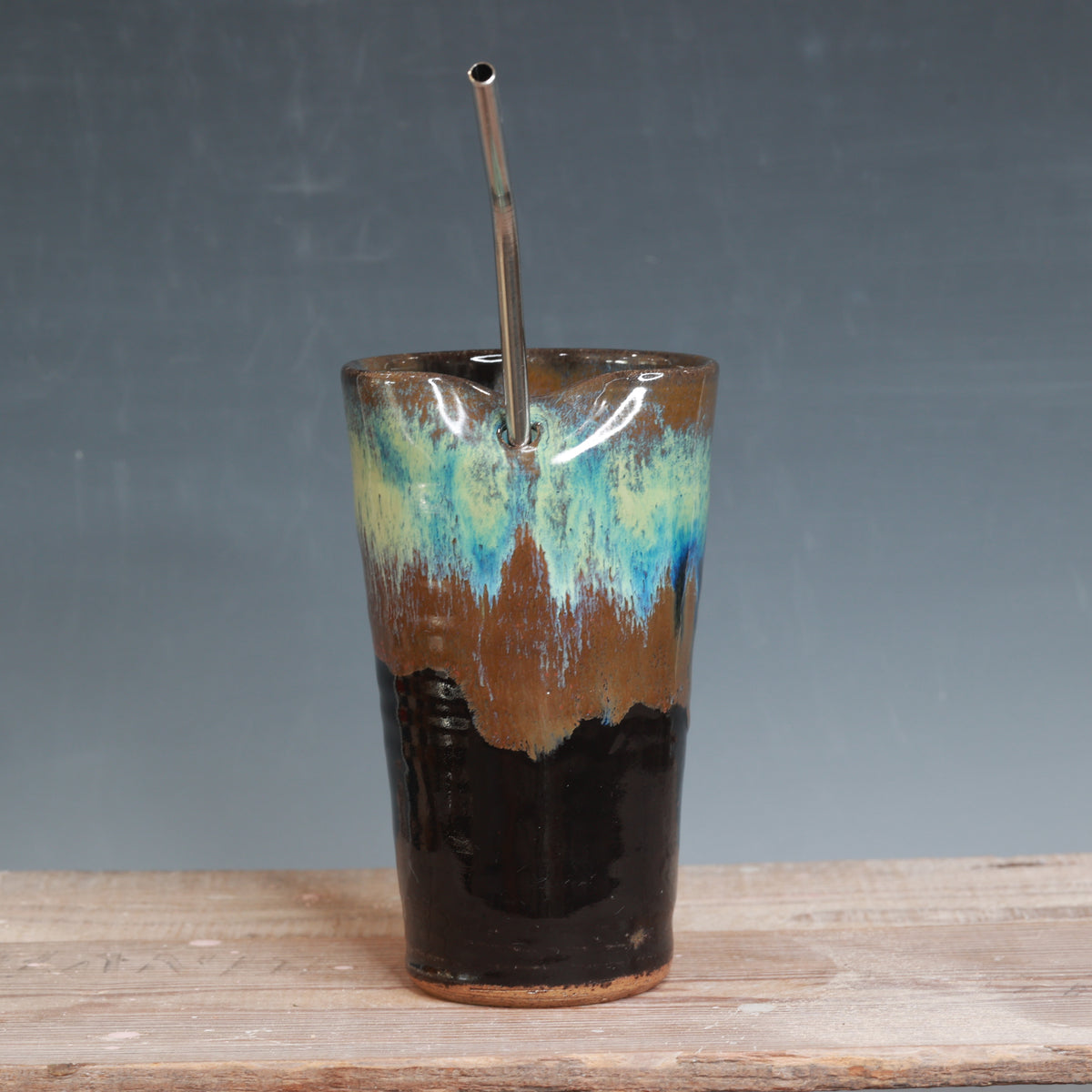 Northern Lights Straw Cup 18 oz.