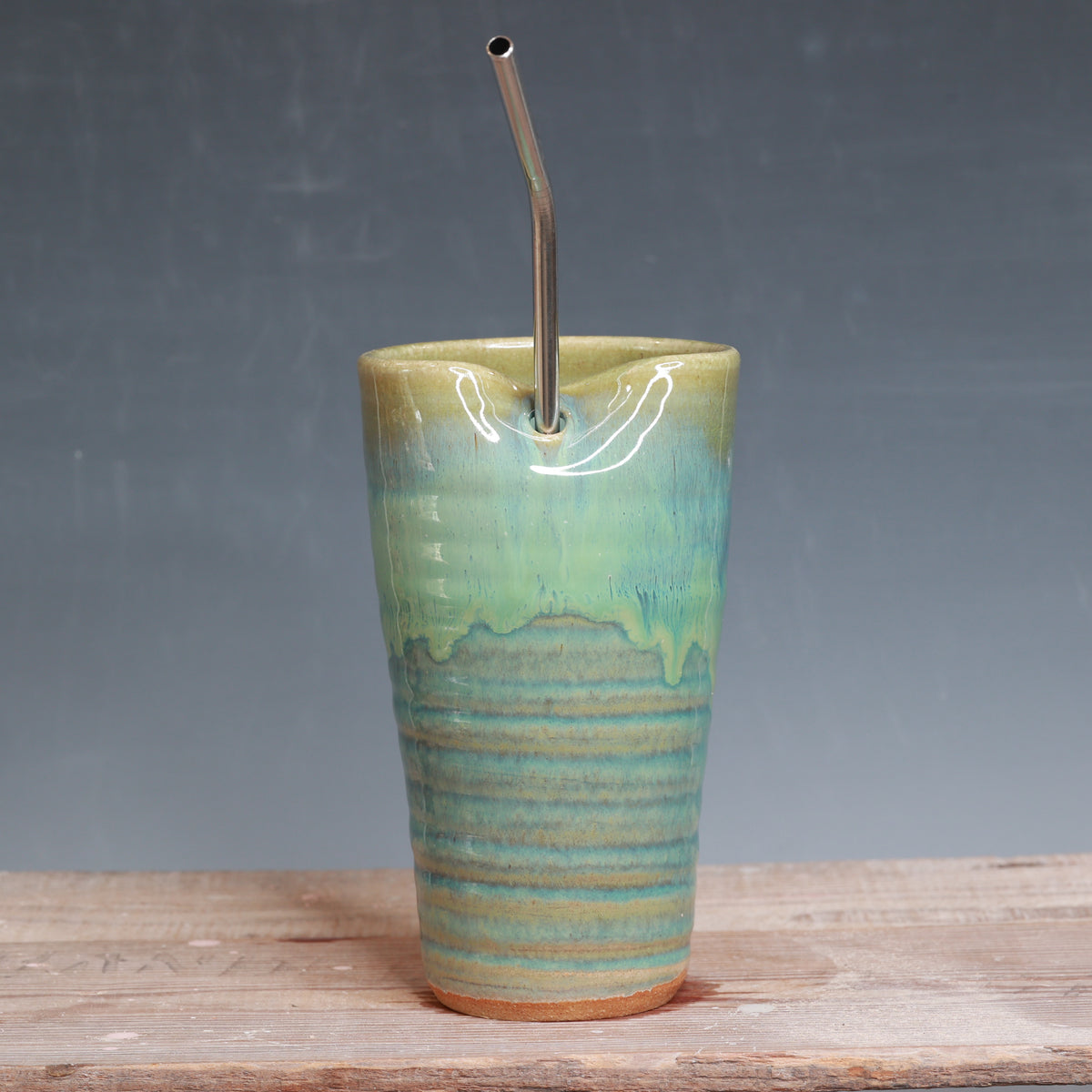 Green Tea Straw Cup 18 oz.