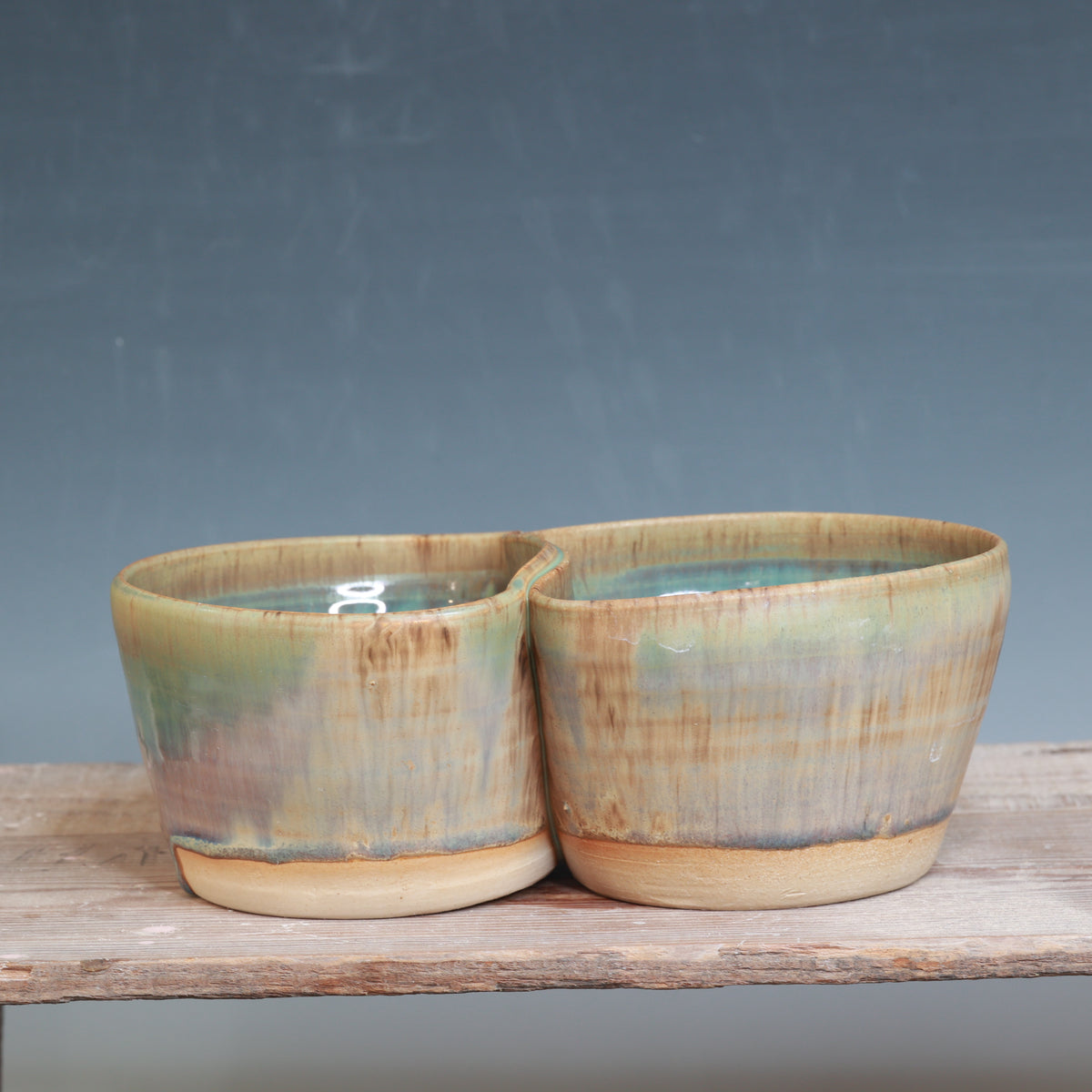 Smash Bowl - 2, Sandstone and Green Tea