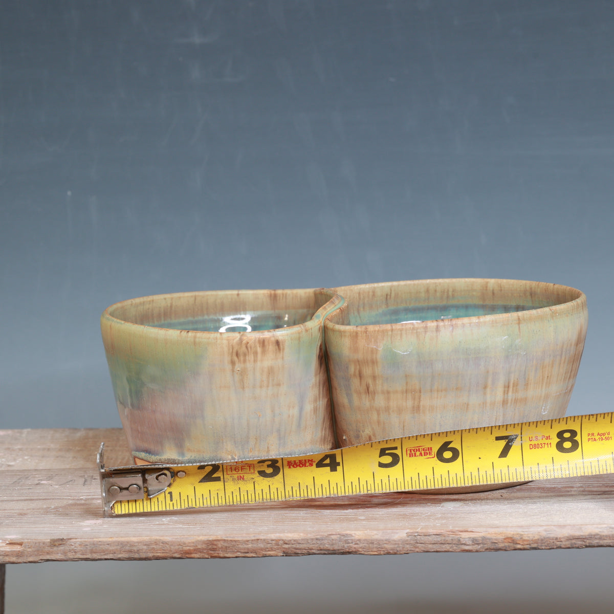 Smash Bowl - 2, Sandstone and Green Tea