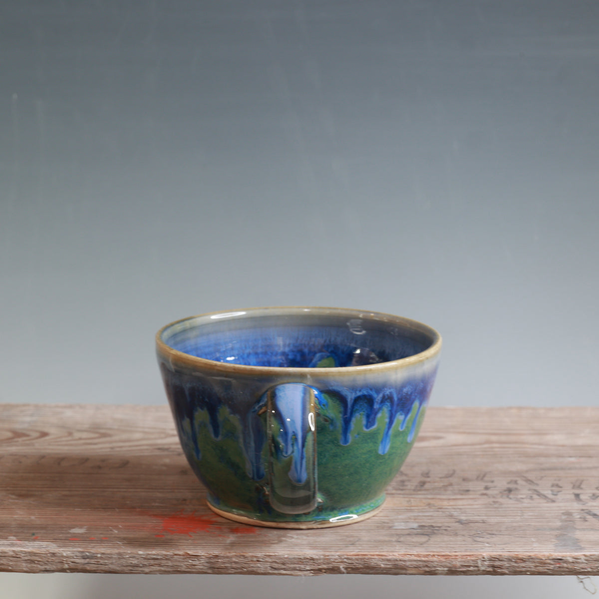 Blue Surf and Alabaster Mug 15-16 oz.