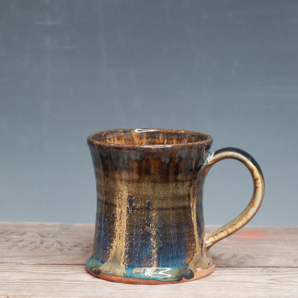Midnight Rain and Winter Wood Mug 14 oz.