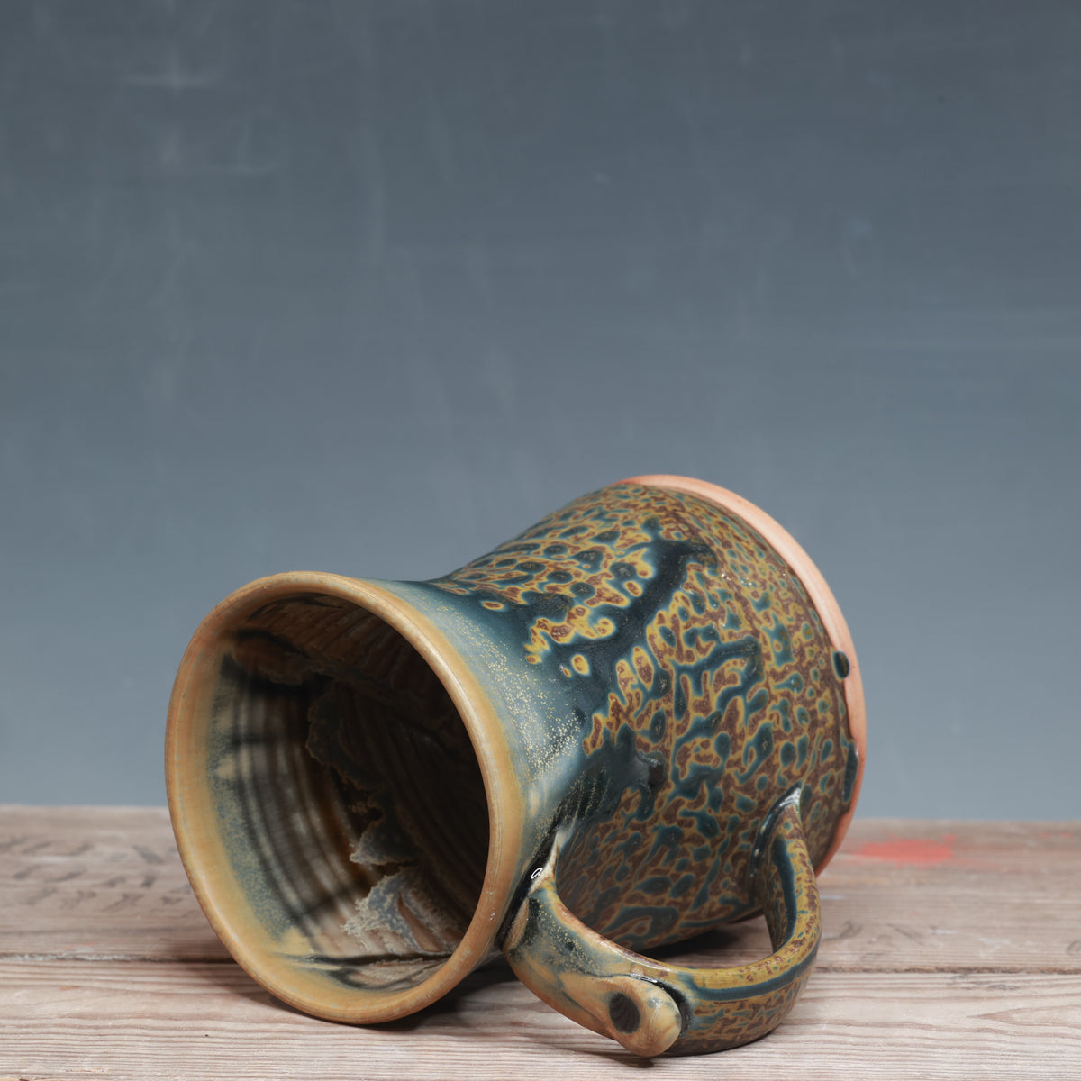 Blue Ash and Salt Mug 15 oz.