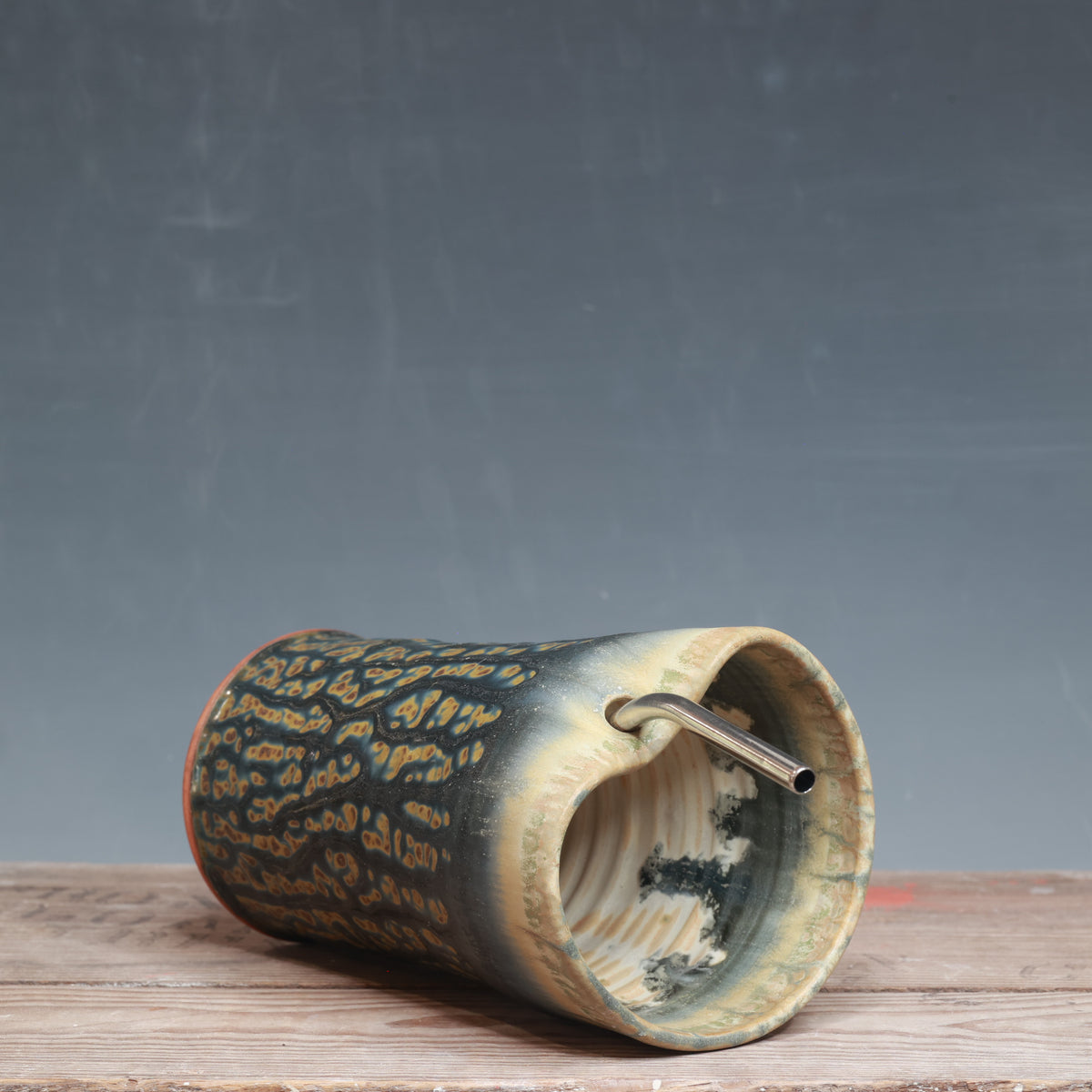 Blue Ash and Salt Straw Cup 15 oz.