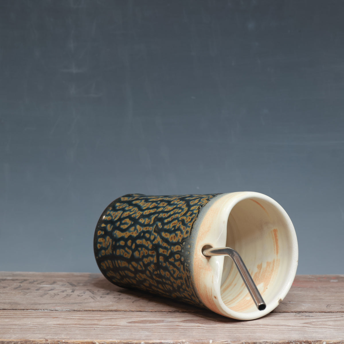 Blue Ash and Salt Straw Cup 16 oz.