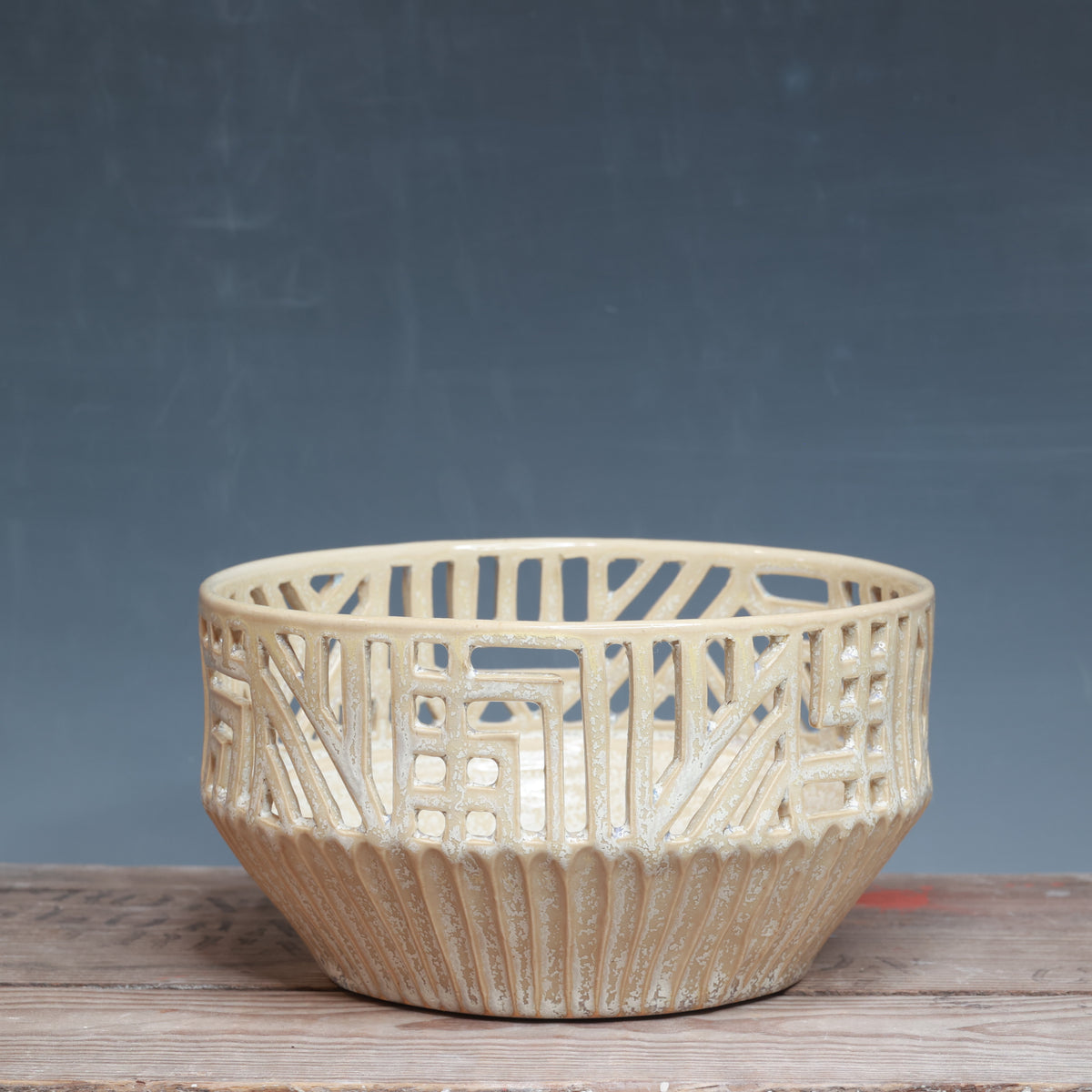 Alabaster Carved Bowl