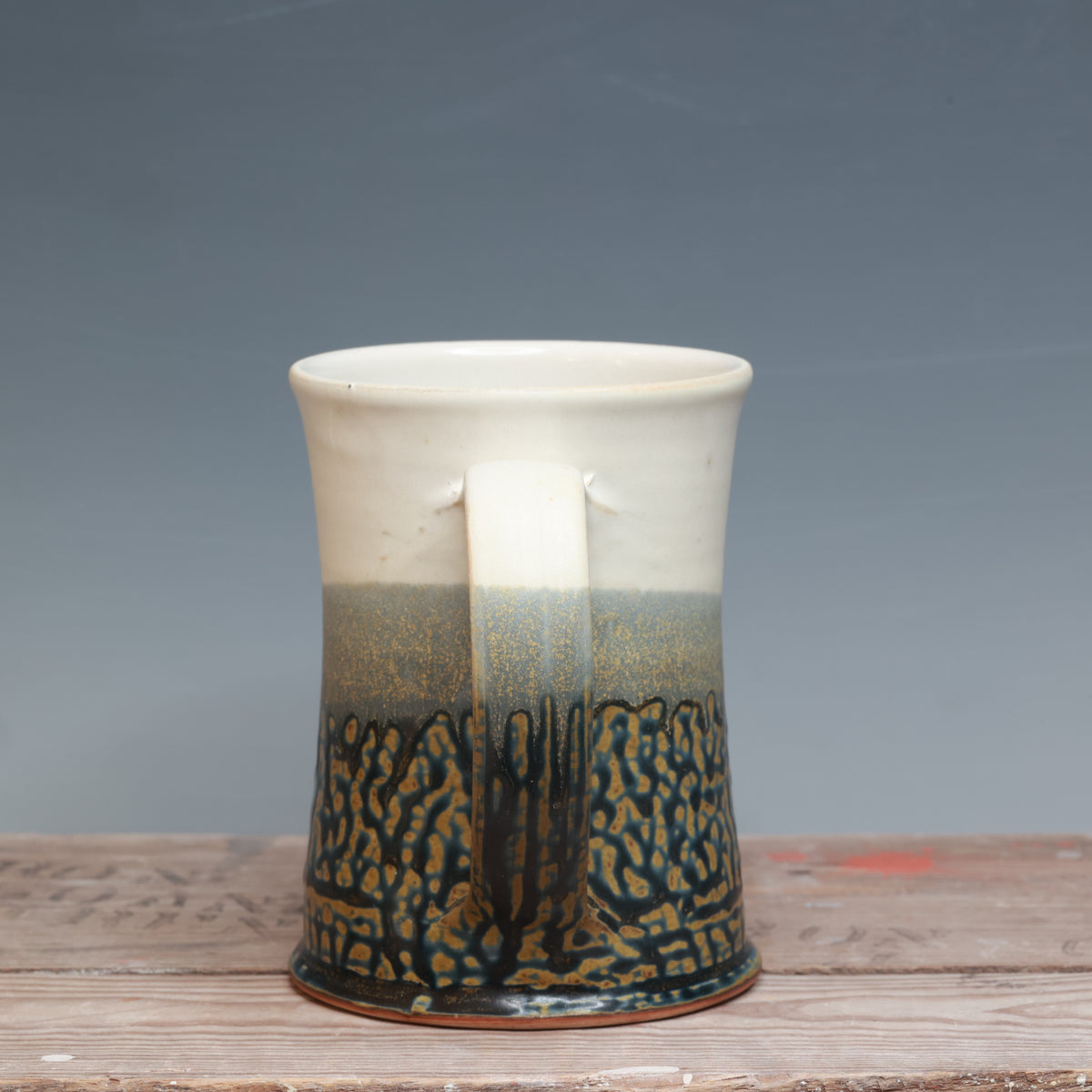Salt and Blue ash Mug 19-20 oz.