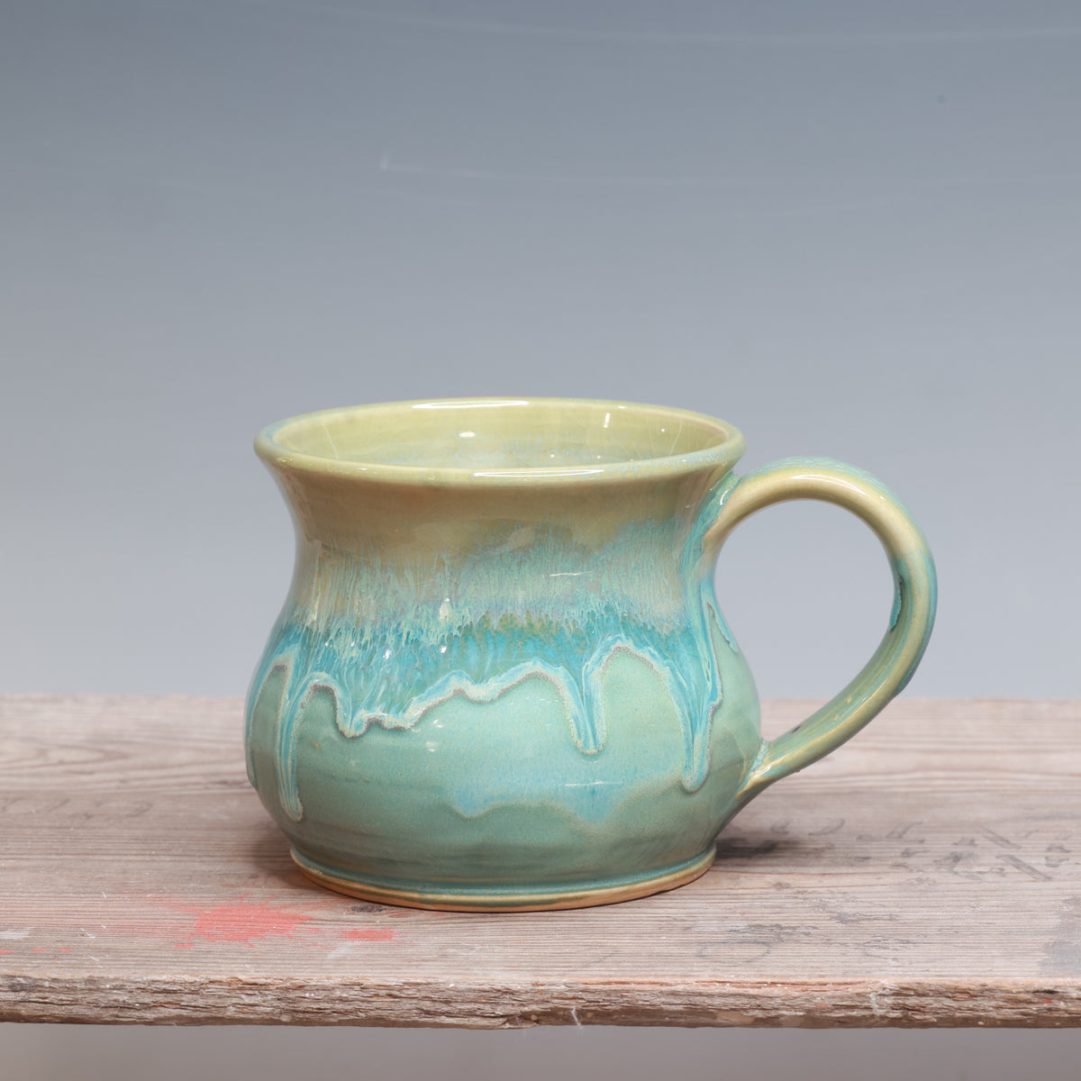 Norse Blue and Alabaster Mug 12-14 oz.