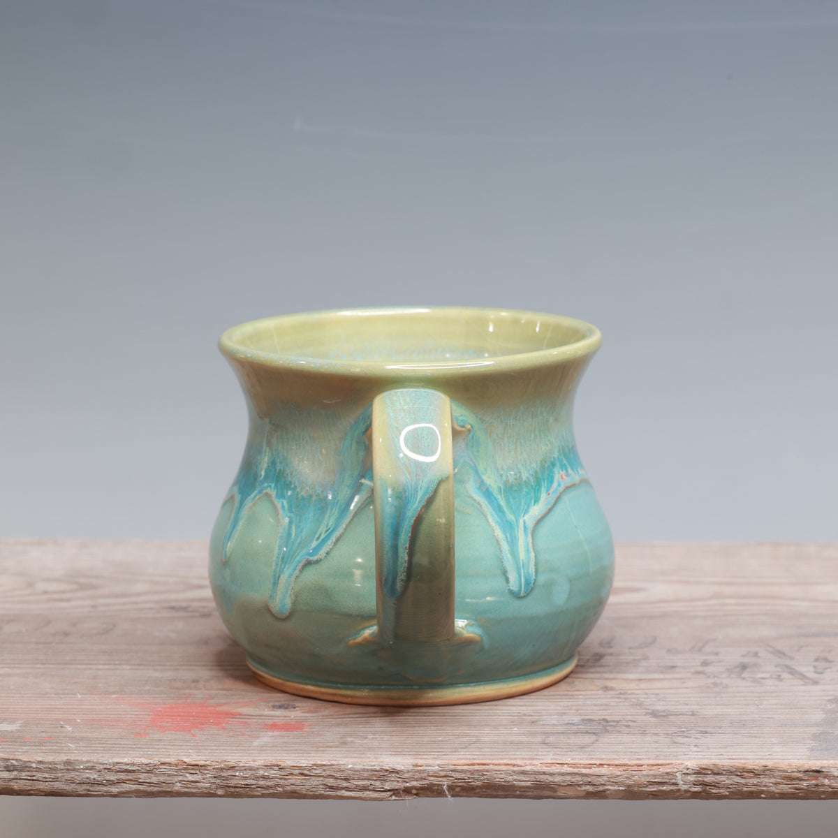 Norse Blue and Alabaster Mug 12-14 oz.