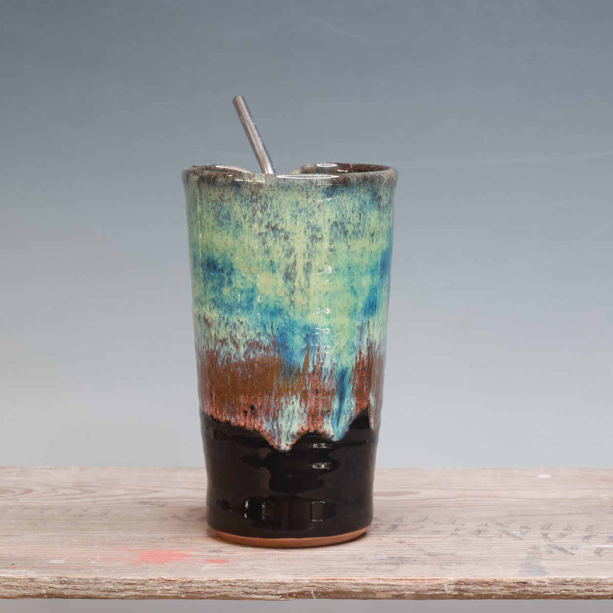 Northern Lights Straw Cup 17-18 oz