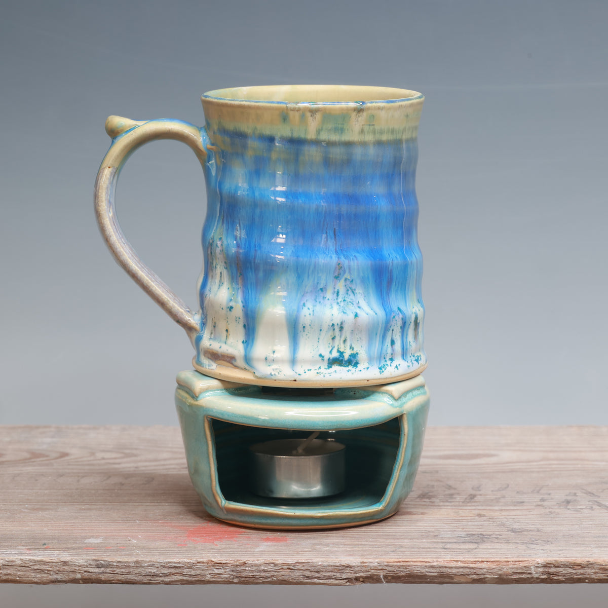 Norse Blue Mug Warmer