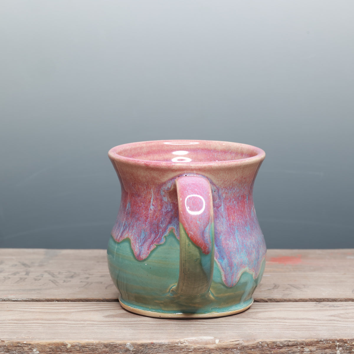 Norse Blue and Raspberry Mist Mug 12-13 oz.