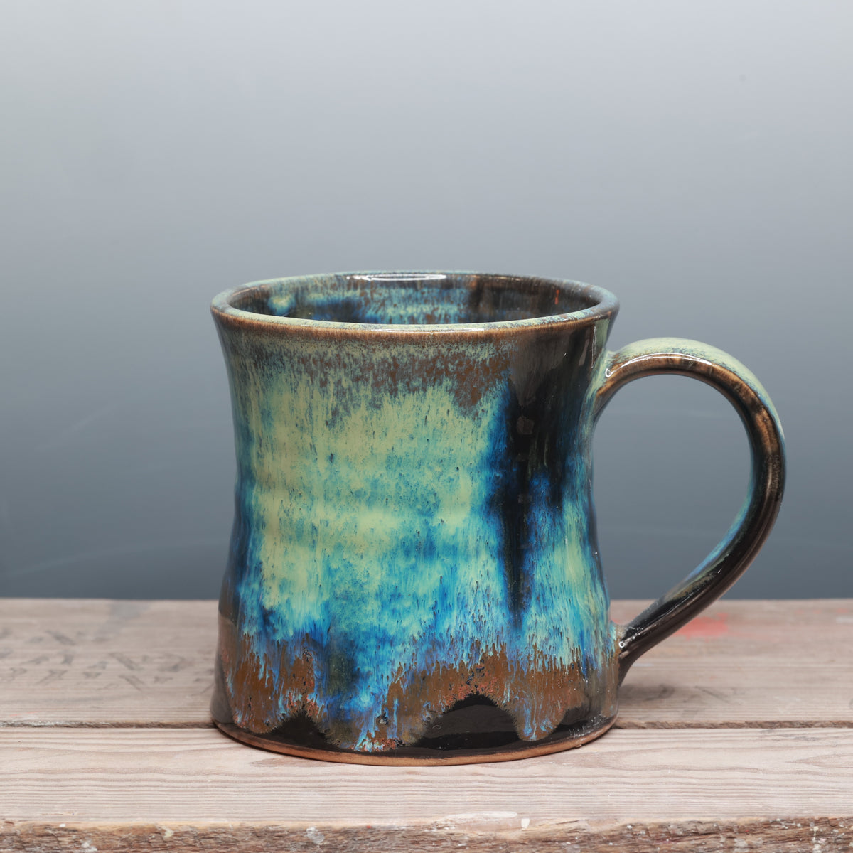 Northern Lights But First Coffee Mug 16 oz.